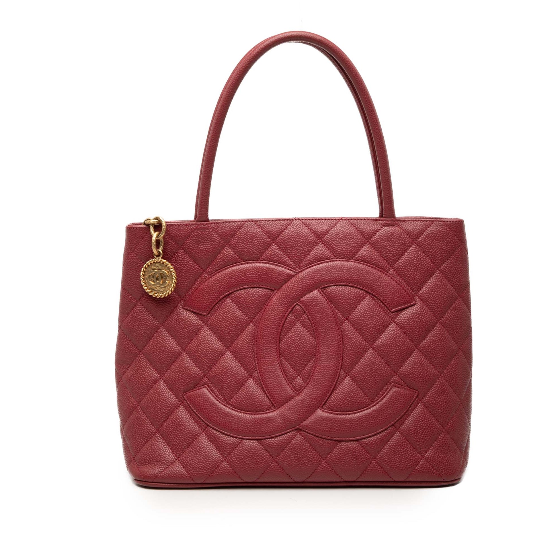 Chanel Caviar Medallion Tote