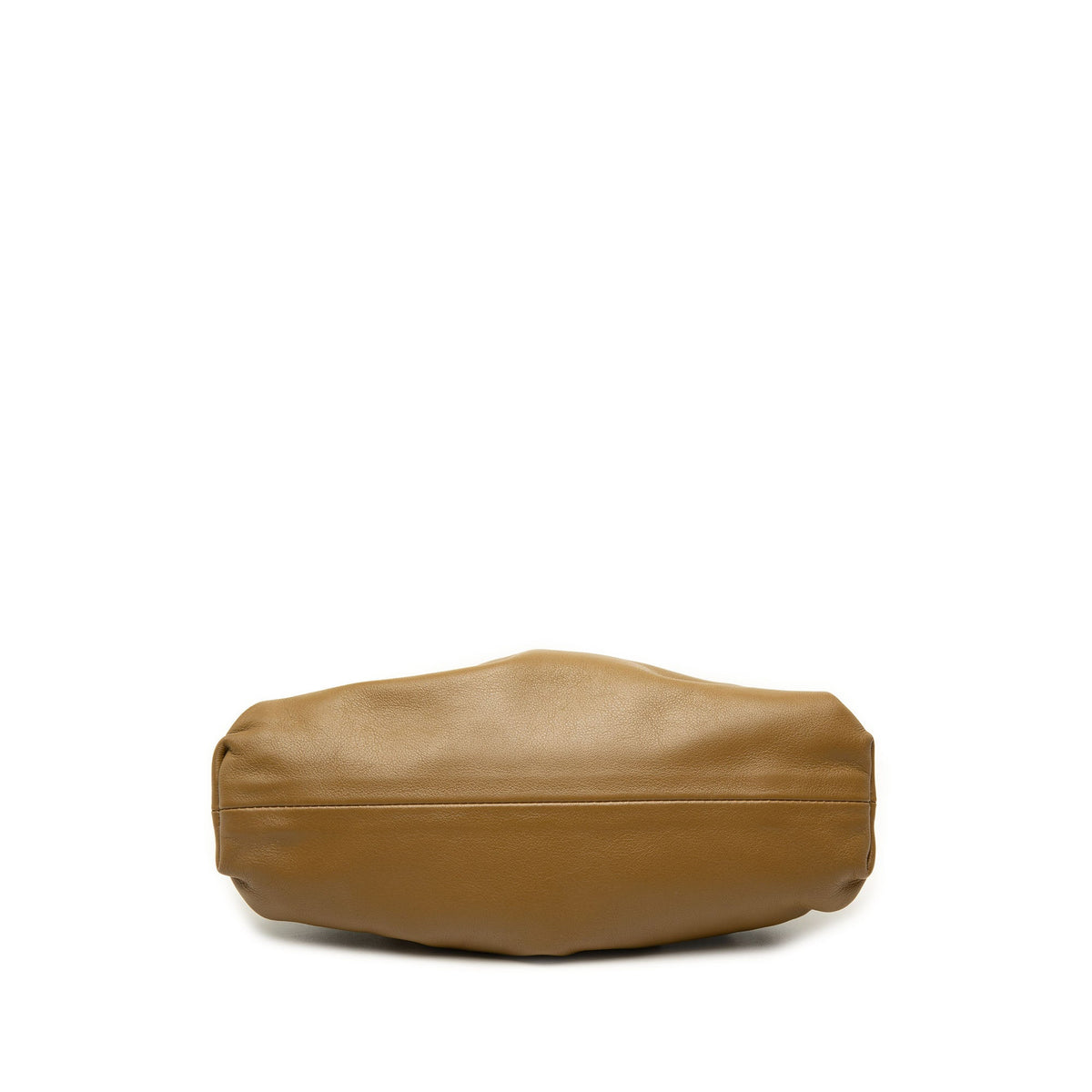 Bottega Veneta Lambskin The Mini Pouch Crossbody — Brown