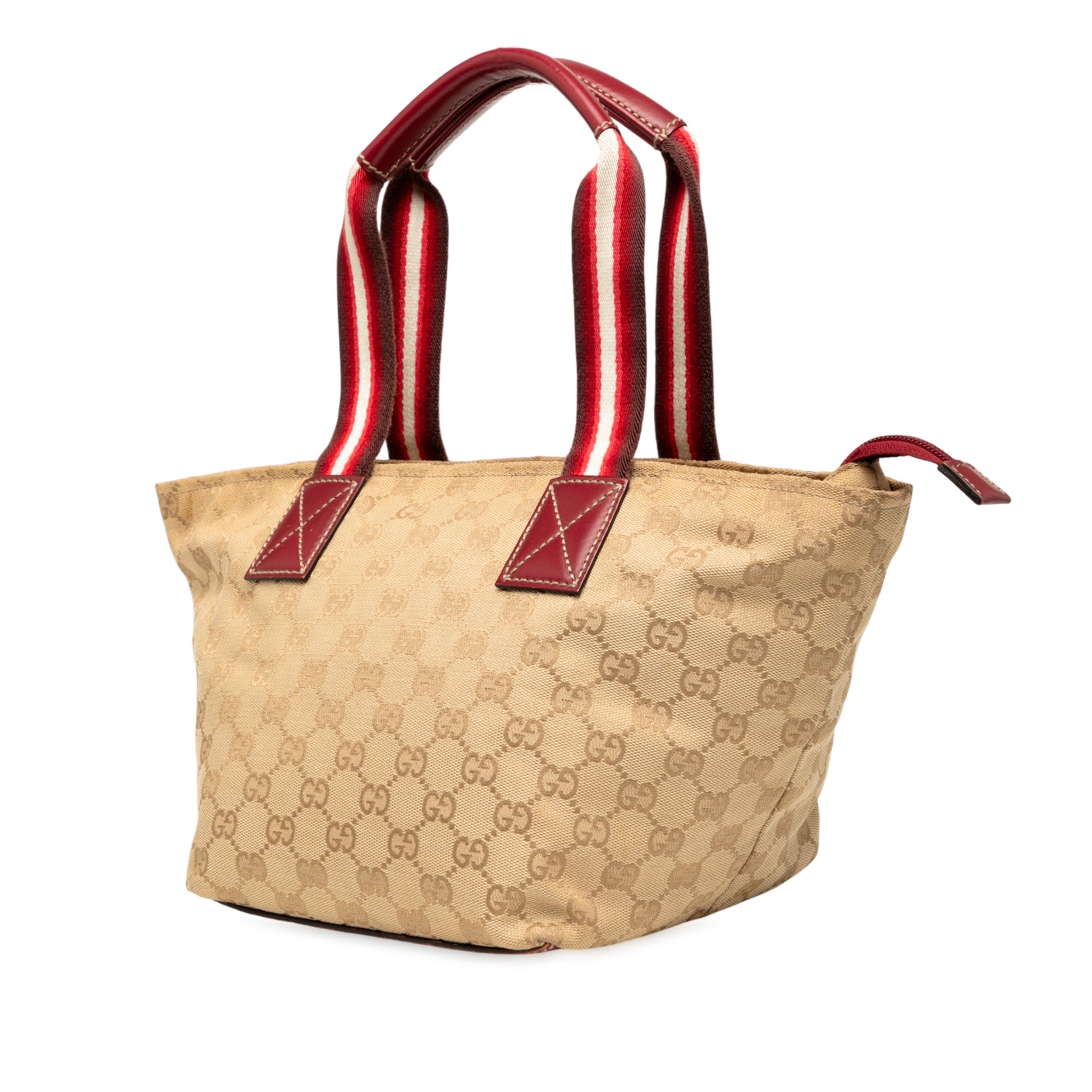 Gucci GG Canvas Web Handbag
