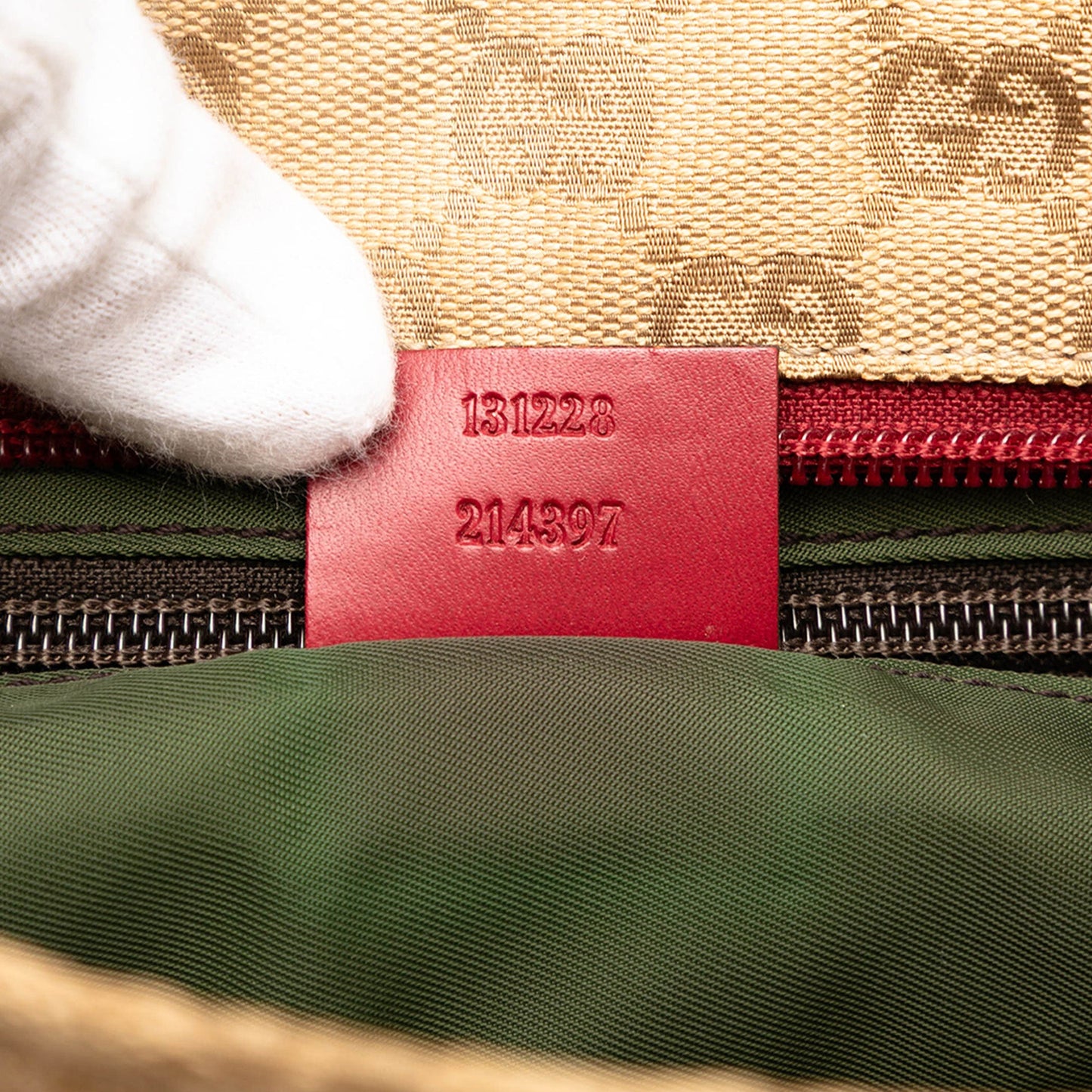 Gucci GG Canvas Web Handbag