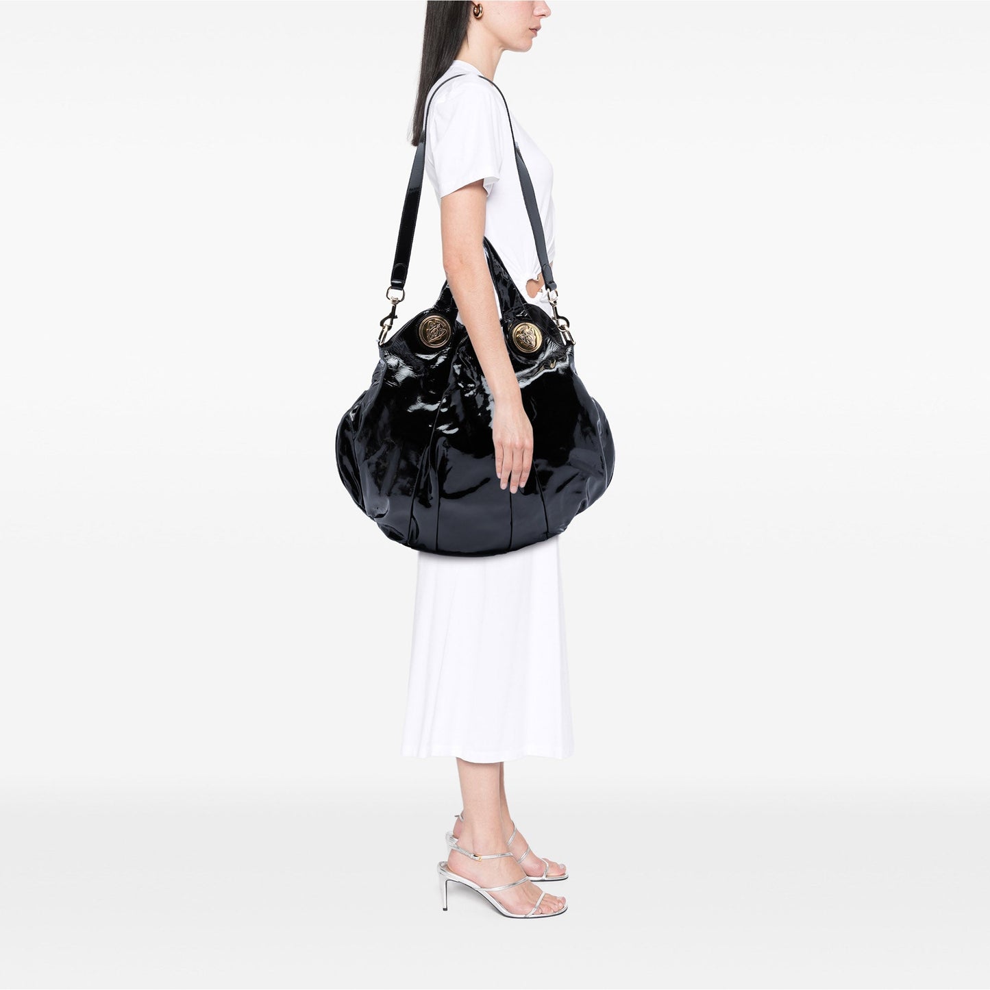 Large Patent Hysteria Satchel