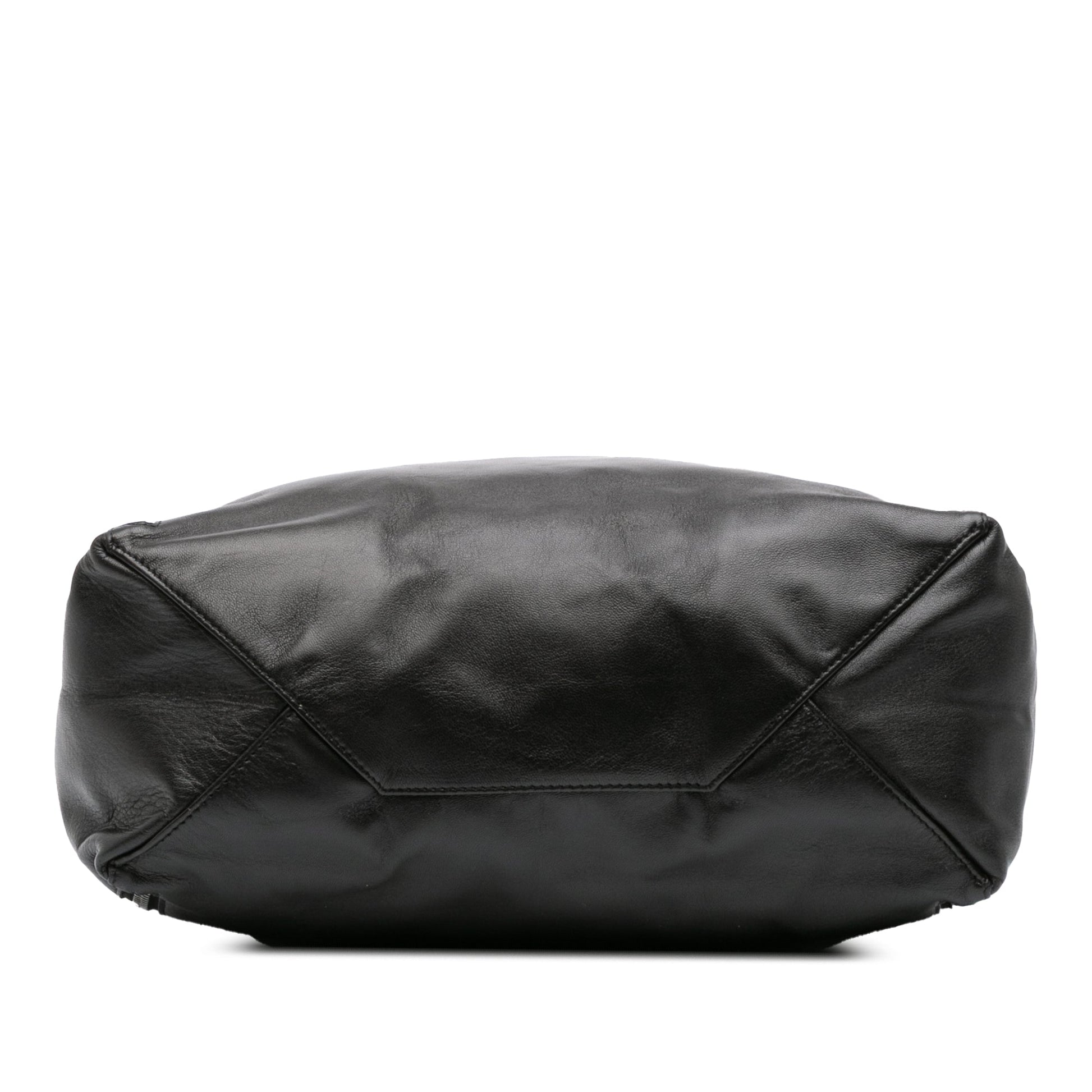 Celine Lambskin Vertical Zip Cabas Tote