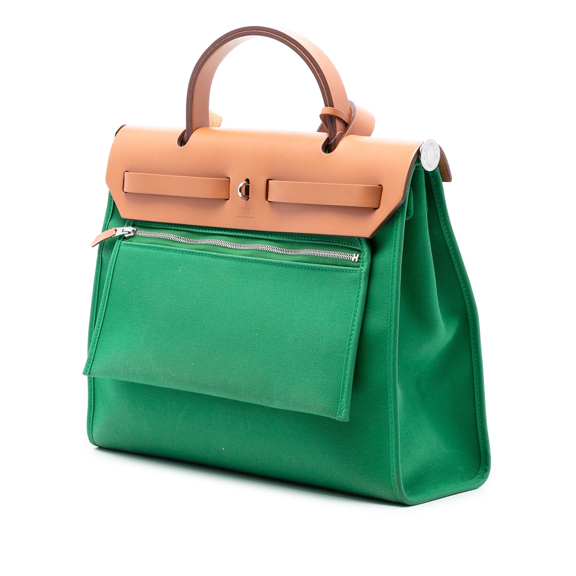 Hermès Toile Herbag Zip 31
