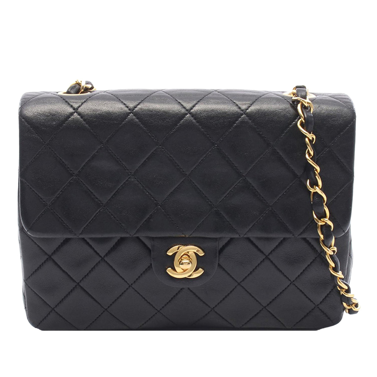 Chanel Small Square Quilted Lambskin Flap