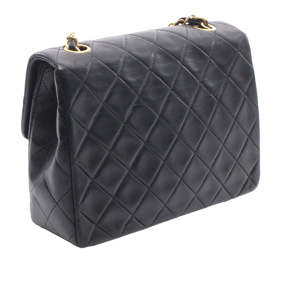 Chanel Small Square Quilted Lambskin Flap