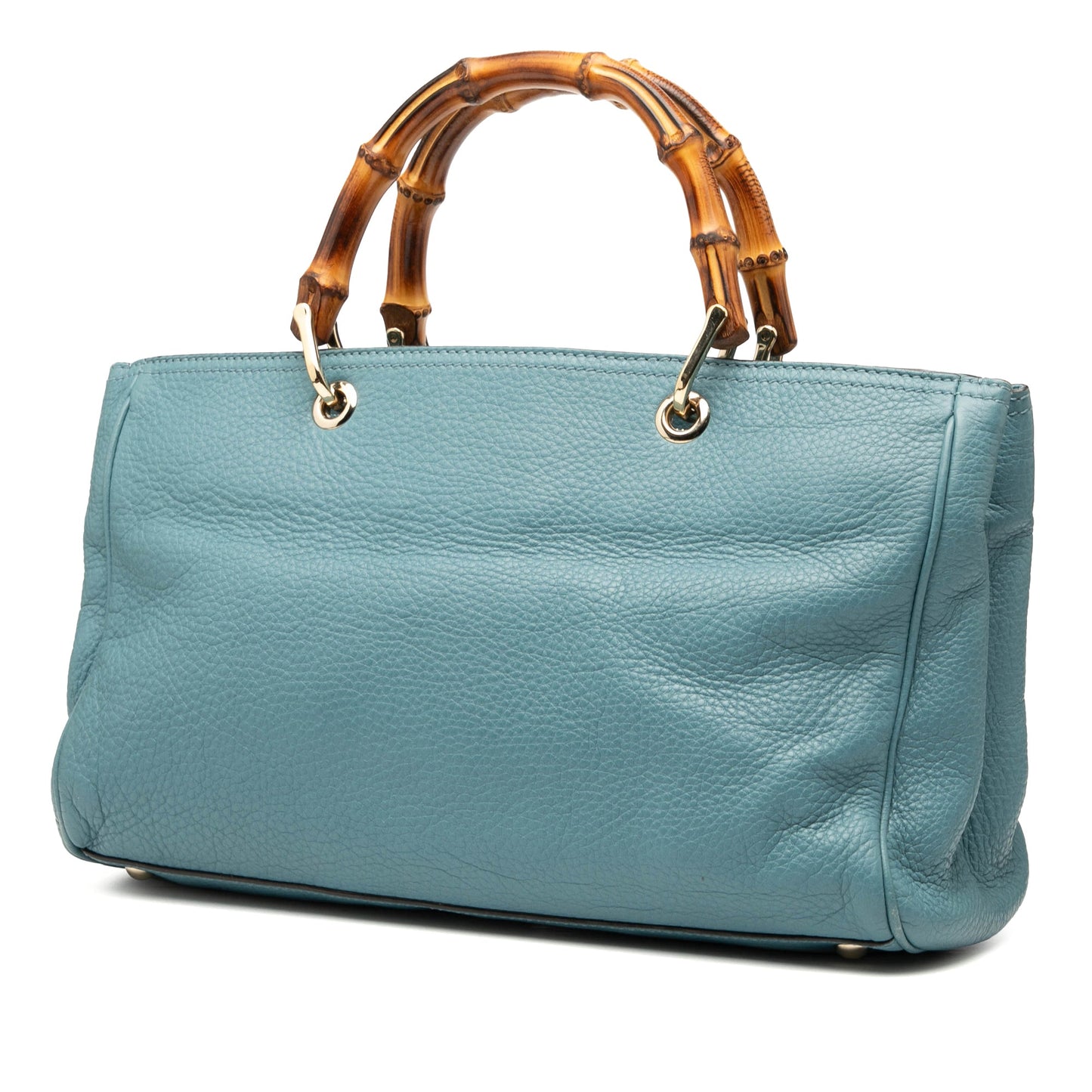 Gucci Medium Calfskin Bamboo Shopper Satchel
