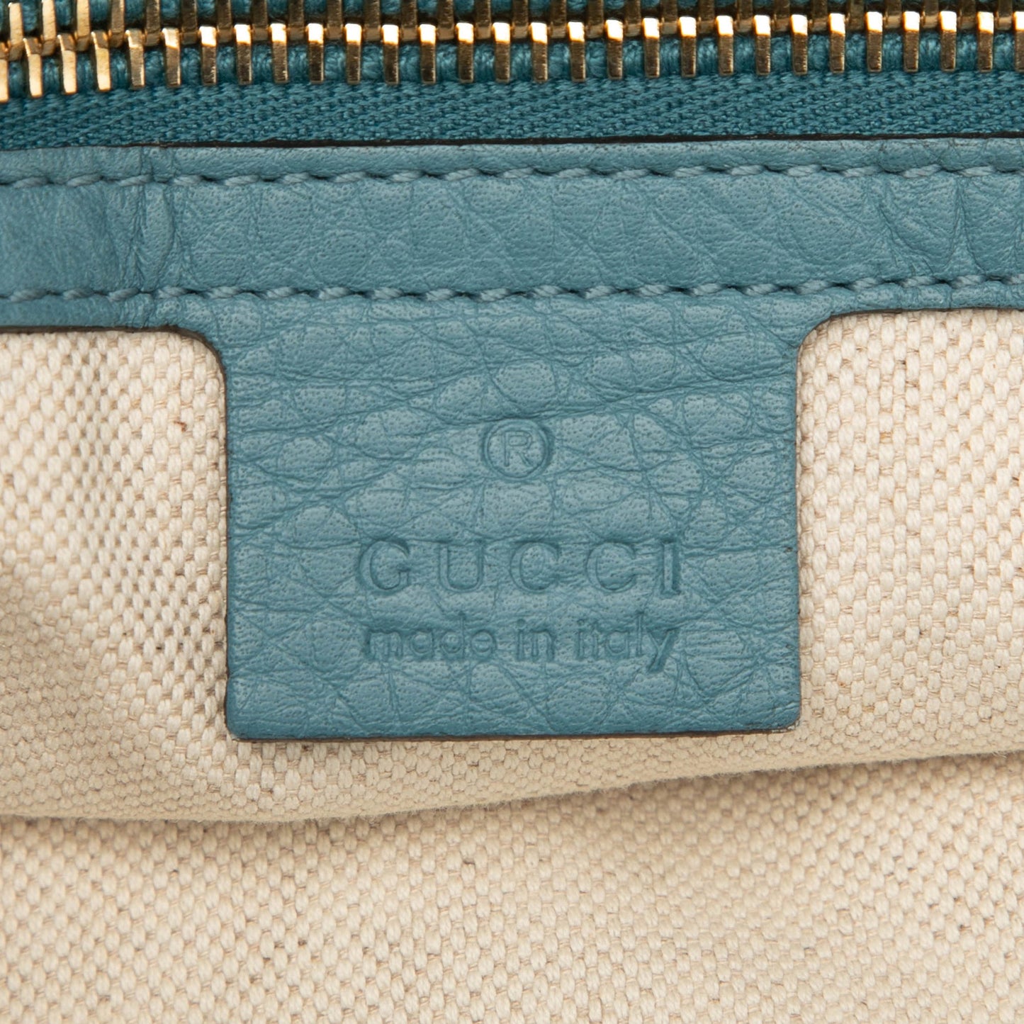 Gucci Medium Calfskin Bamboo Shopper Satchel