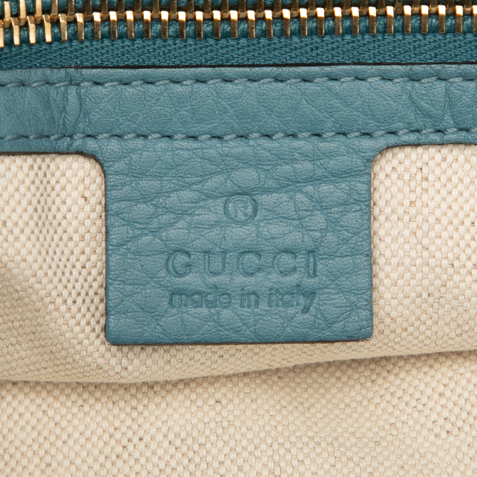 Gucci Medium Calfskin Bamboo Shopper Satchel