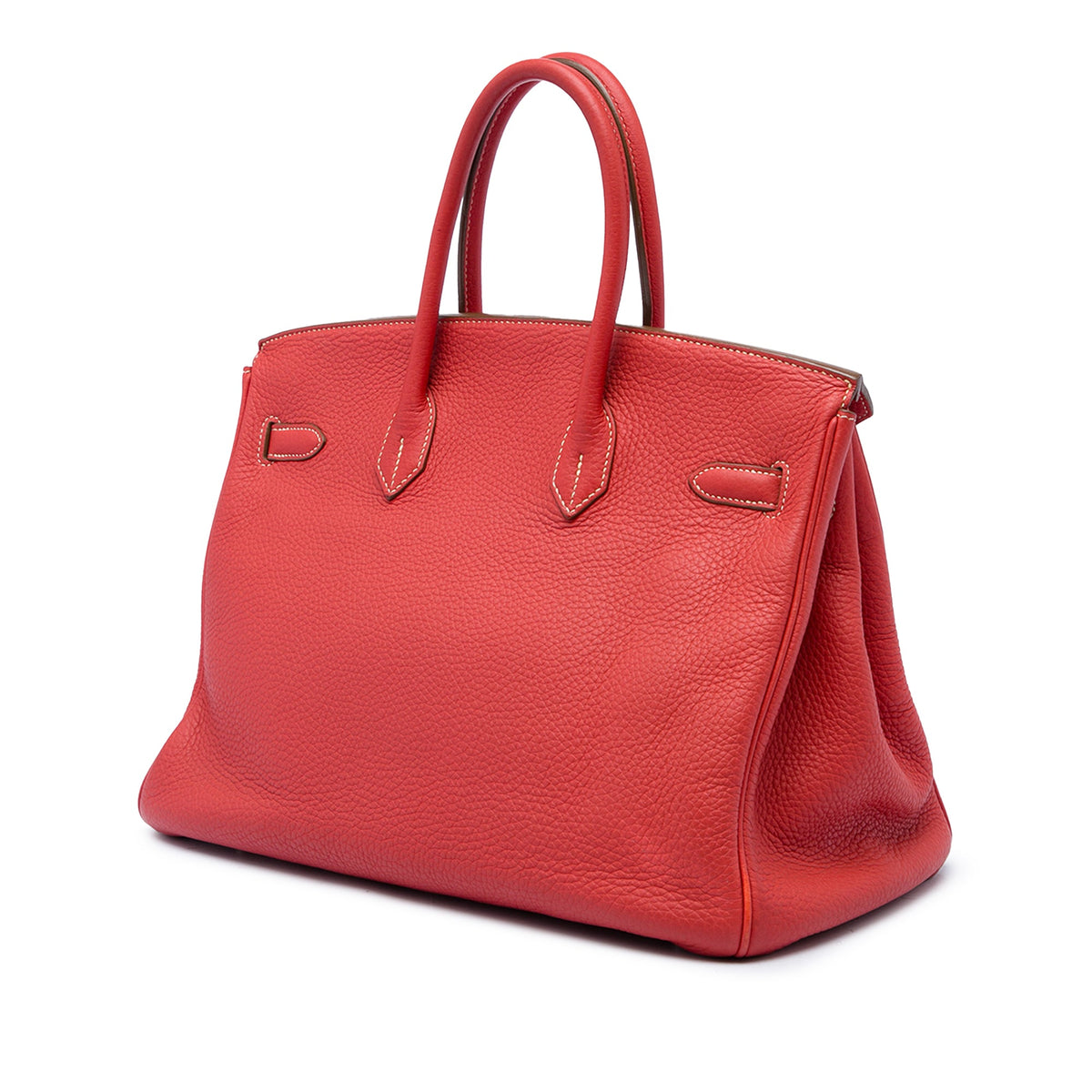 Hermès Clemence Birkin Retourne 35 — Red