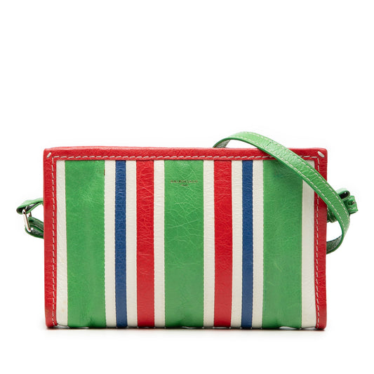 Balenciaga Lambskin Bazar Crossbody