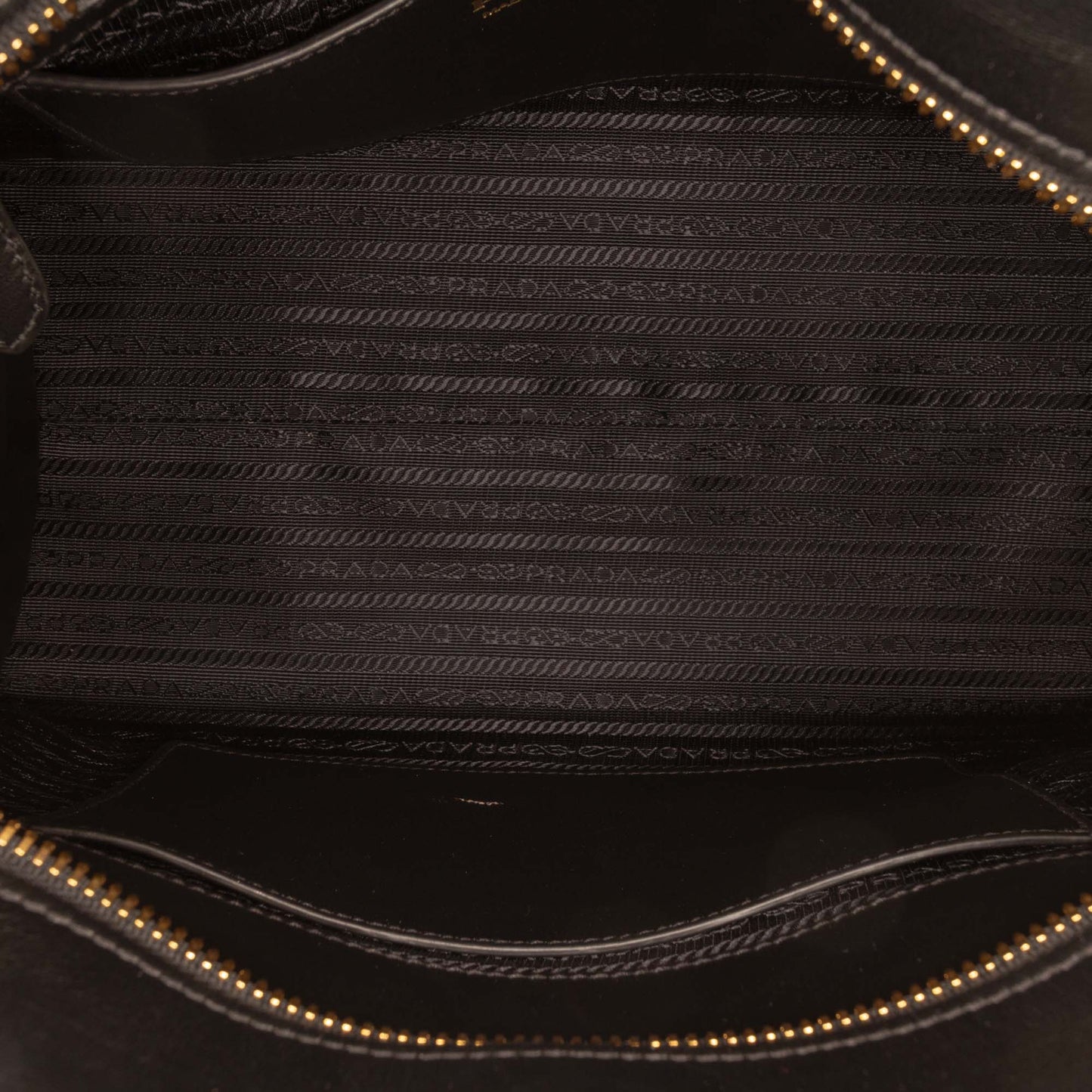 Prada Bicolor Saffiano and City Calf Esplanade Satchel