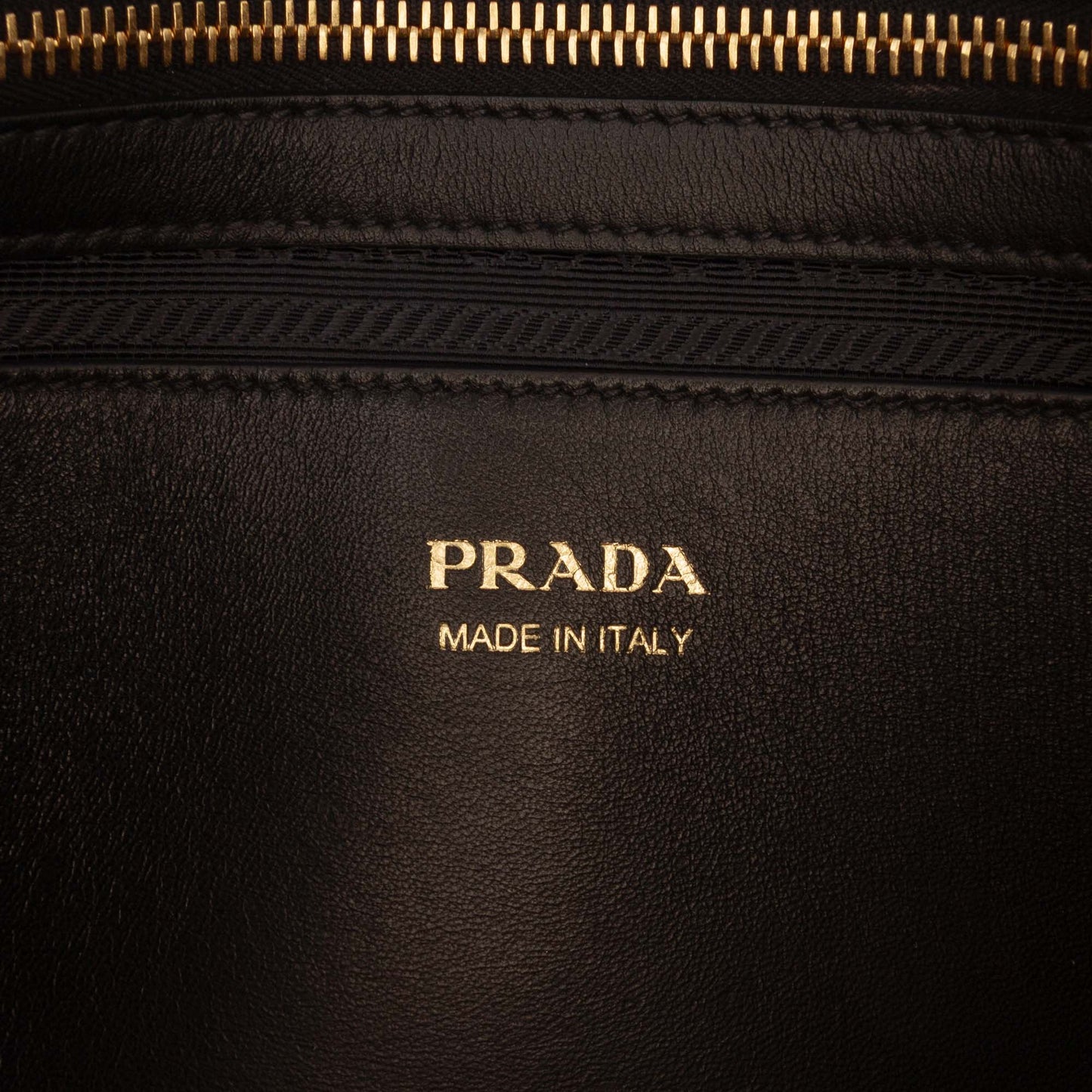 Prada Bicolor Saffiano and City Calf Esplanade Satchel