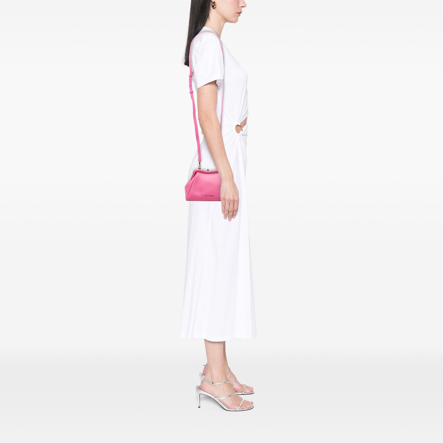Bvlgari Leather Serpentine Pouch Crossbody