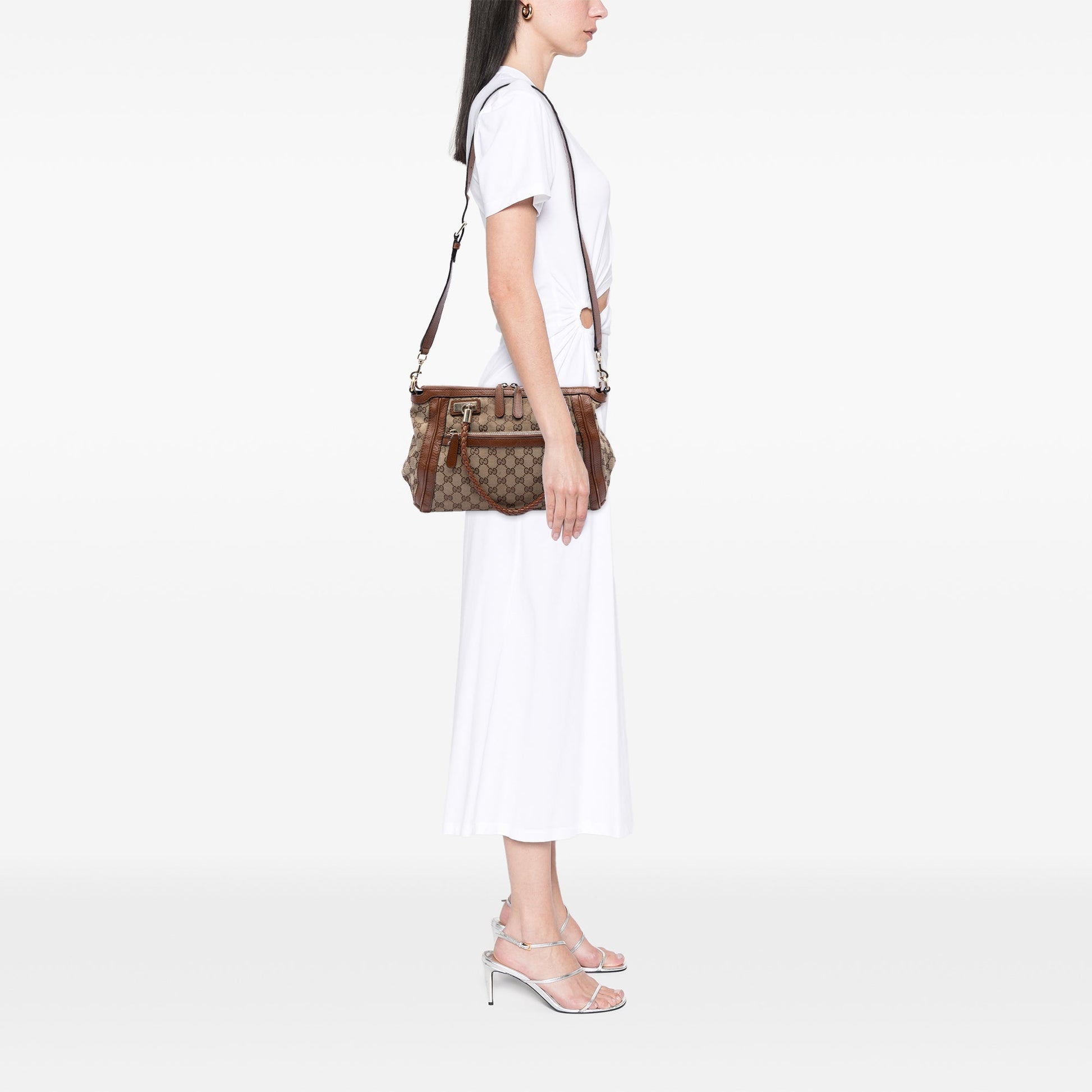 Gucci GG Canvas Bella Satchel