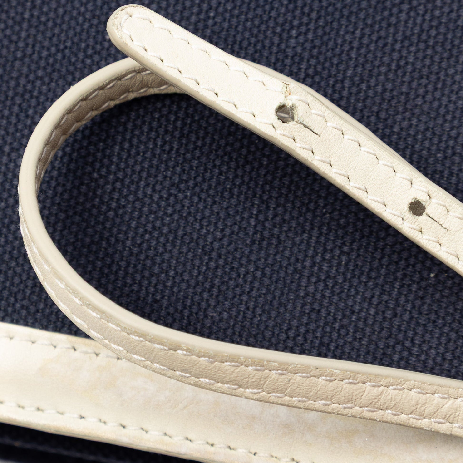 Balenciaga Canvas Navy Pochette M Crossbody
