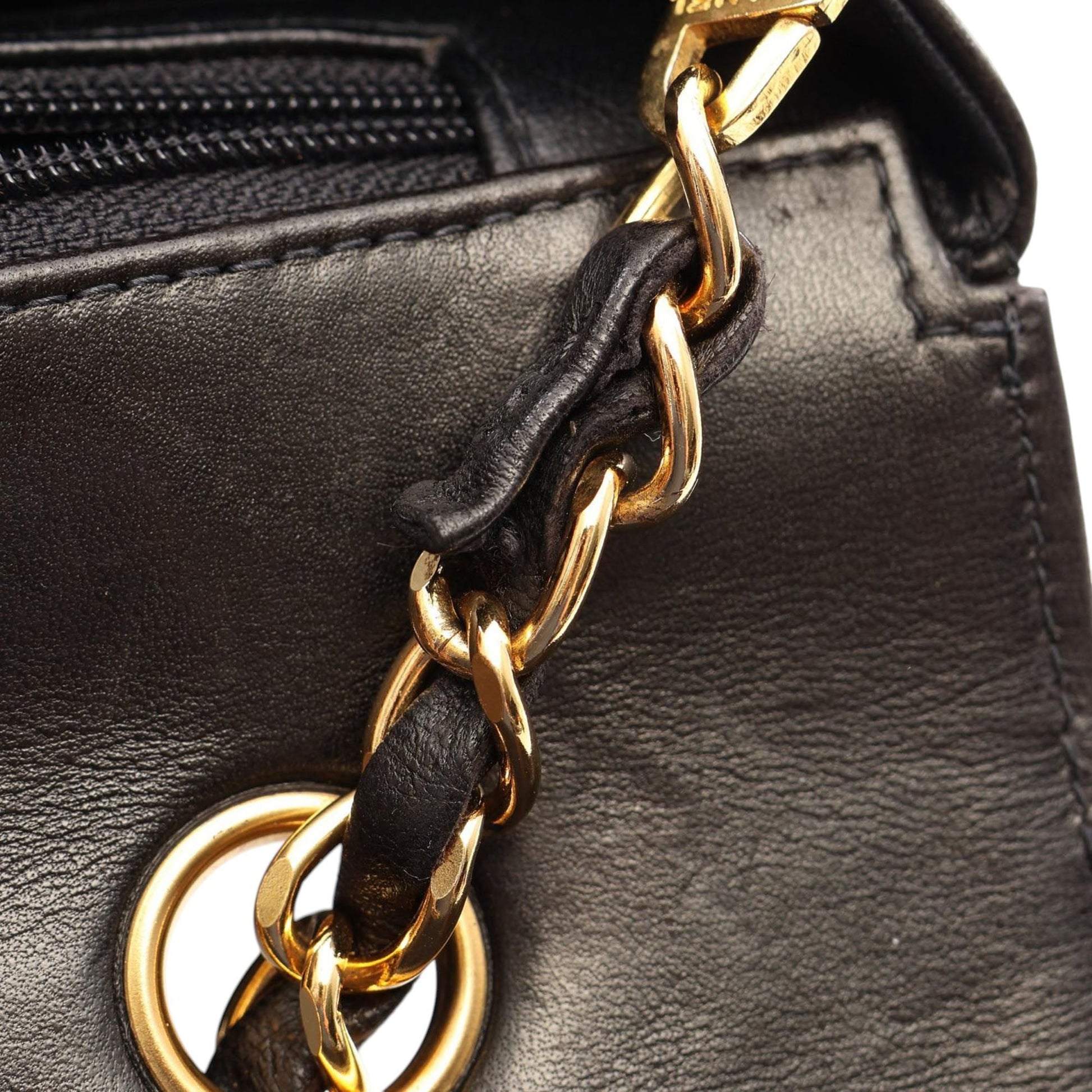 Chanel Small Lambskin Diana Flap
