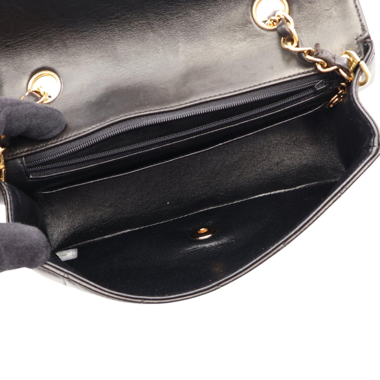 Chanel Small Lambskin Diana Flap
