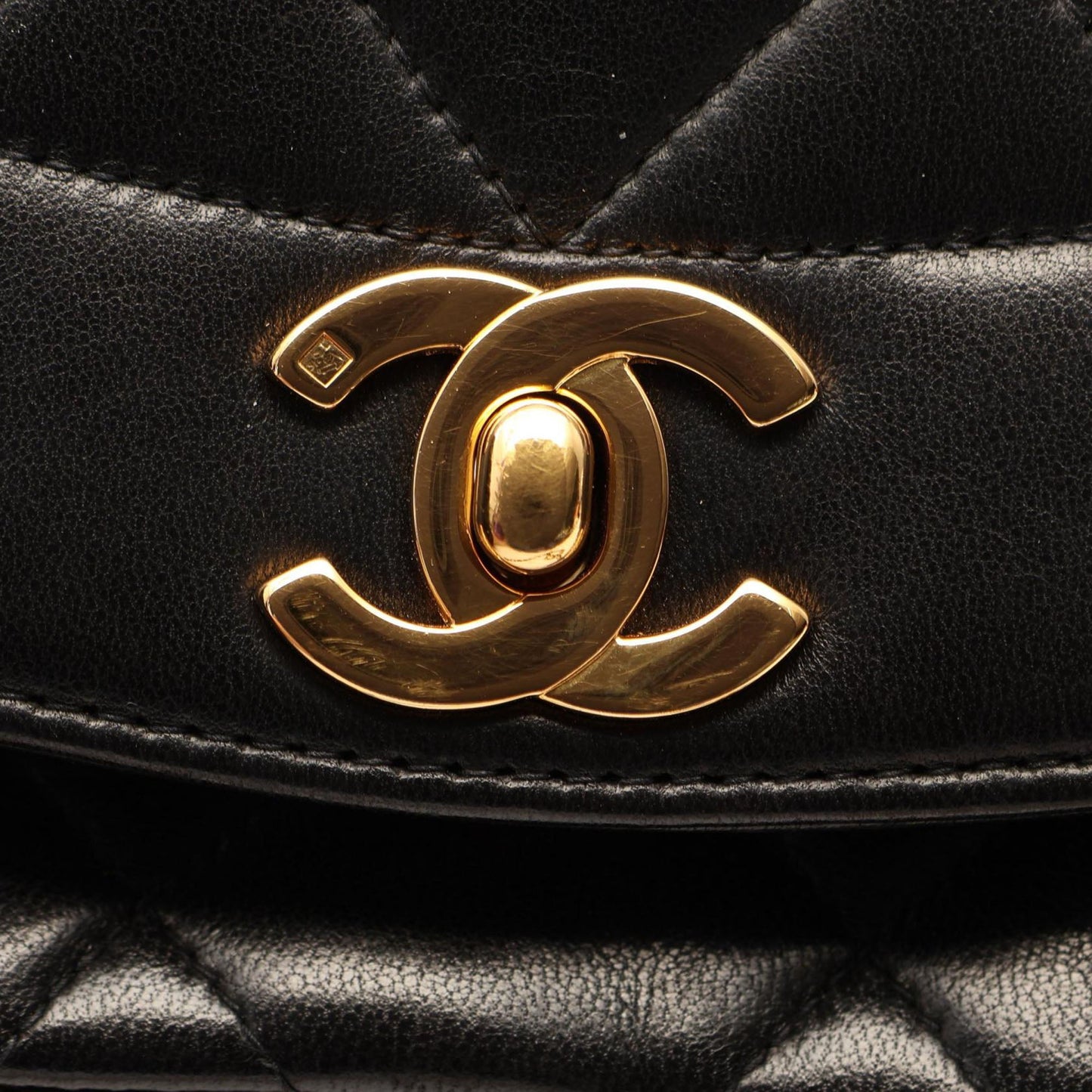 Chanel Small Lambskin Diana Flap