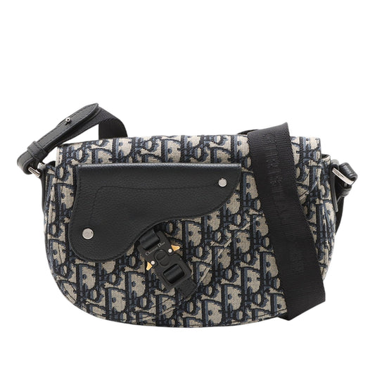 Dior Oblique Canvas Saddle Messenger Bag