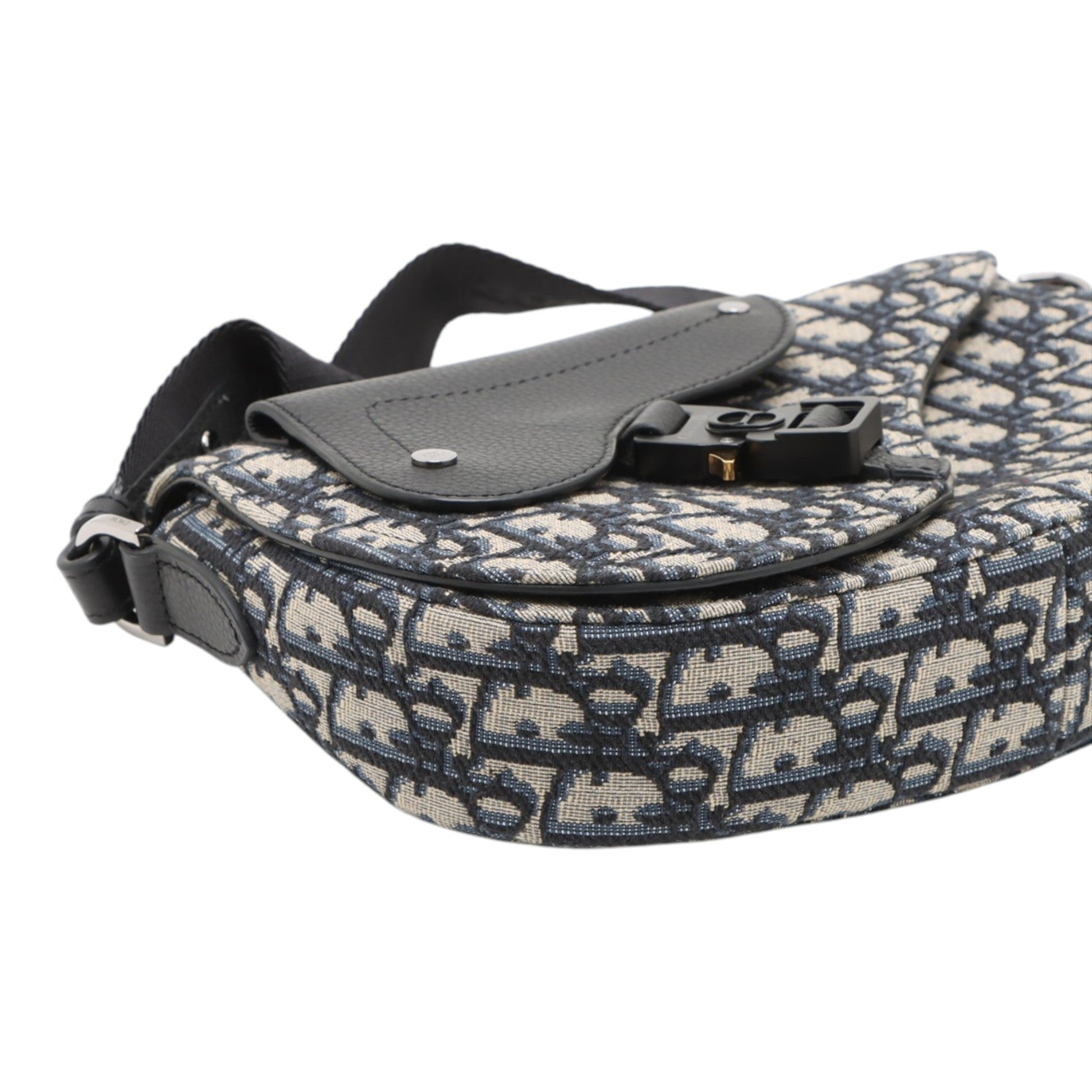 Dior Oblique Canvas Saddle Messenger Bag