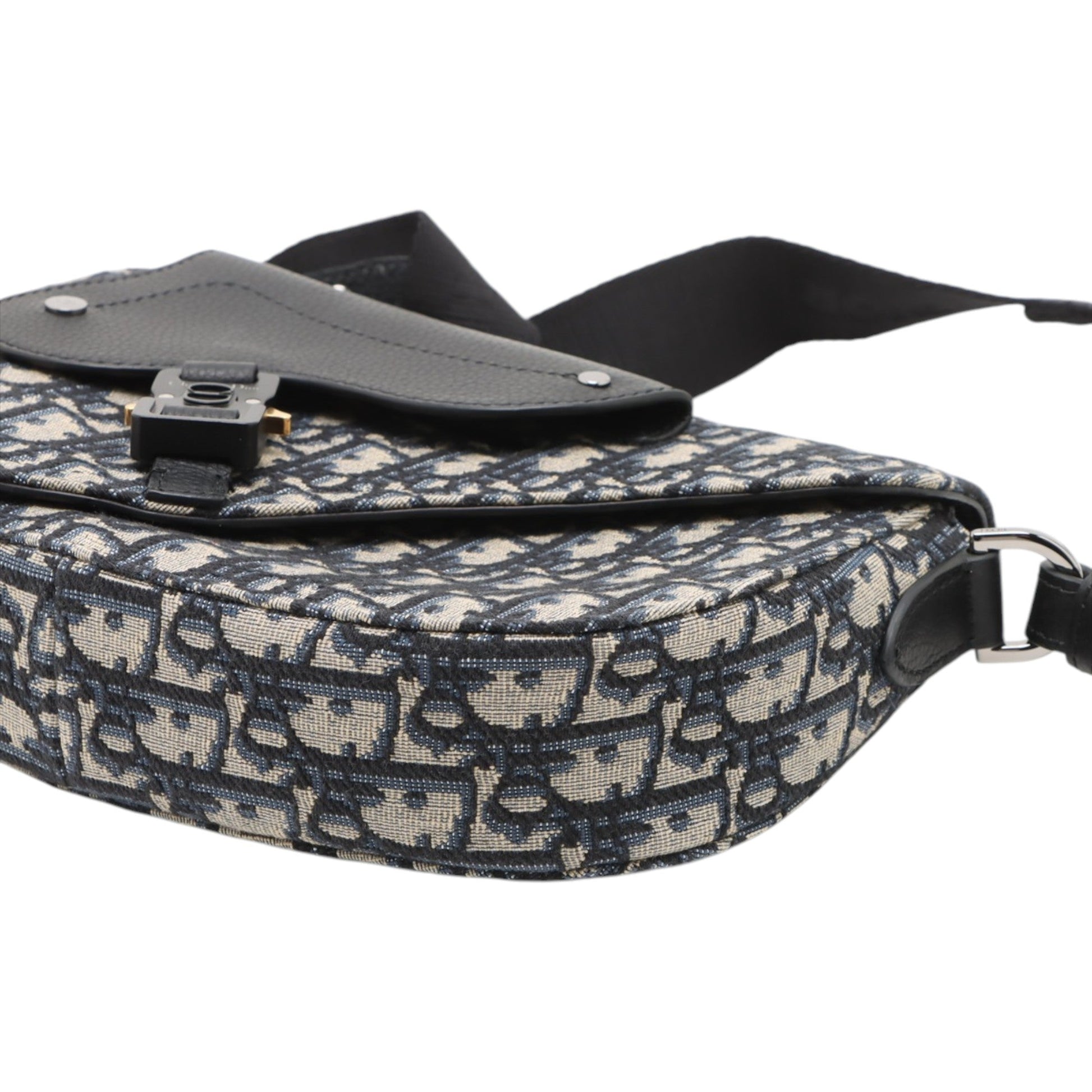 Dior Oblique Canvas Saddle Messenger Bag