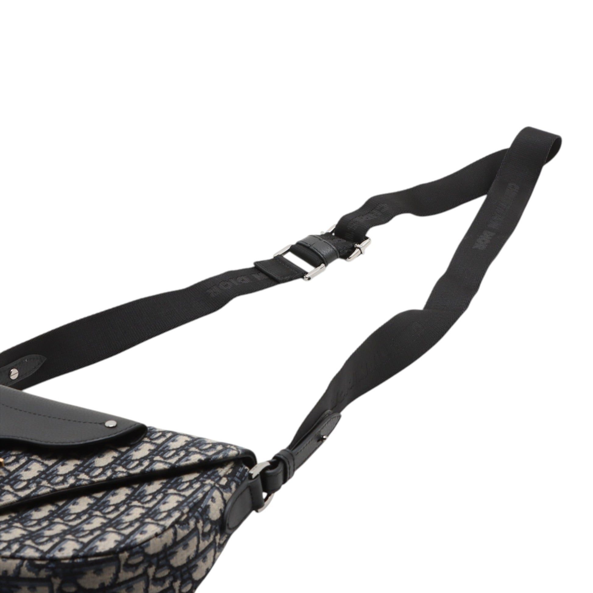 Dior Oblique Canvas Saddle Messenger Bag