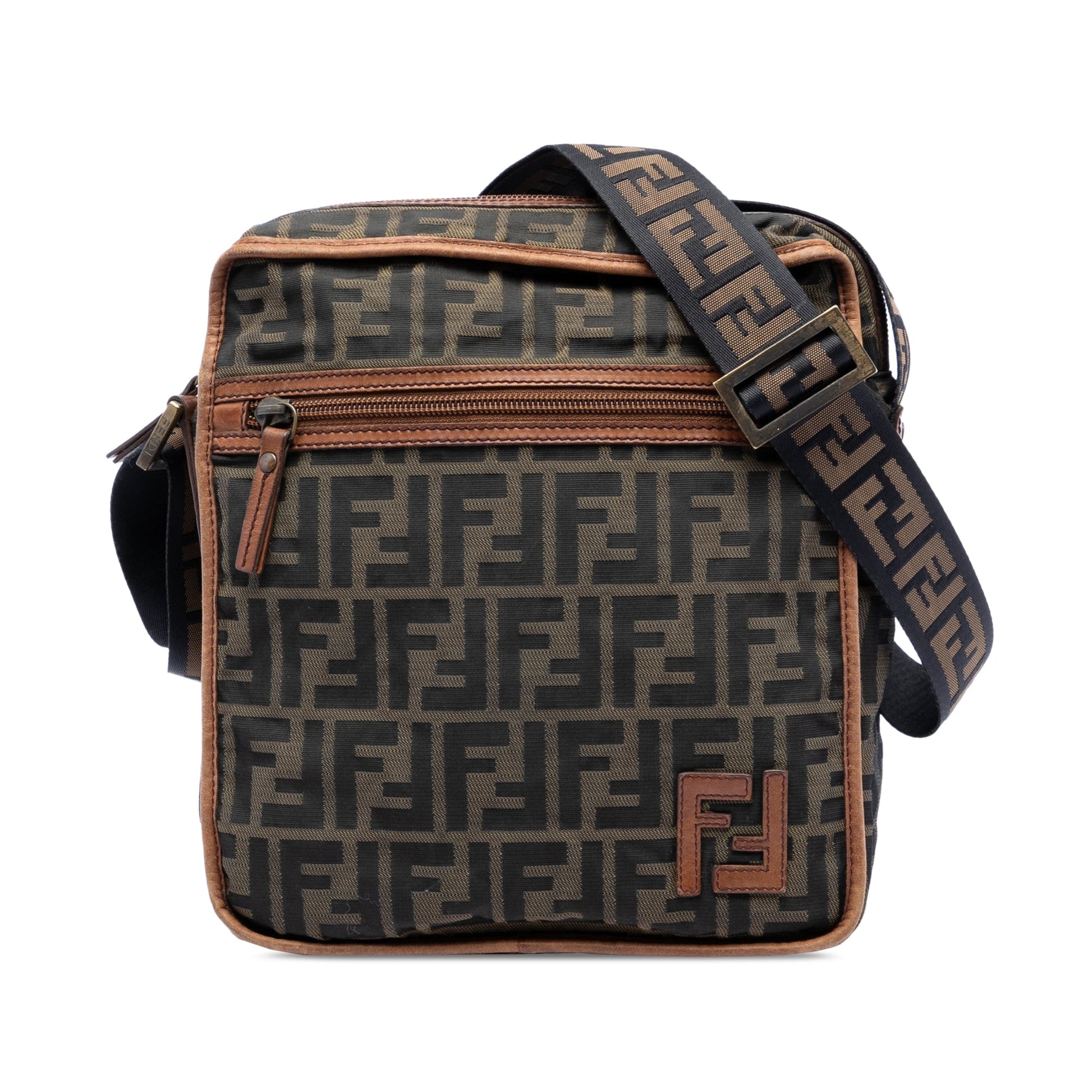 Fendi Zucca Canvas Crossbody