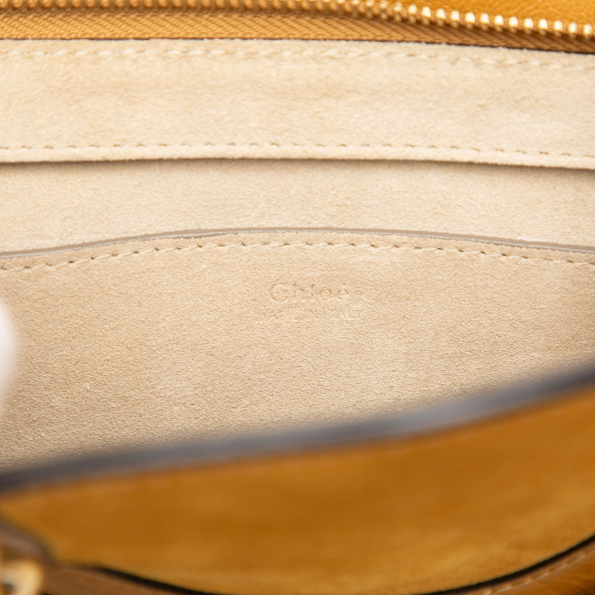Chloé Small Calfskin and Suede Pixie Satchel
