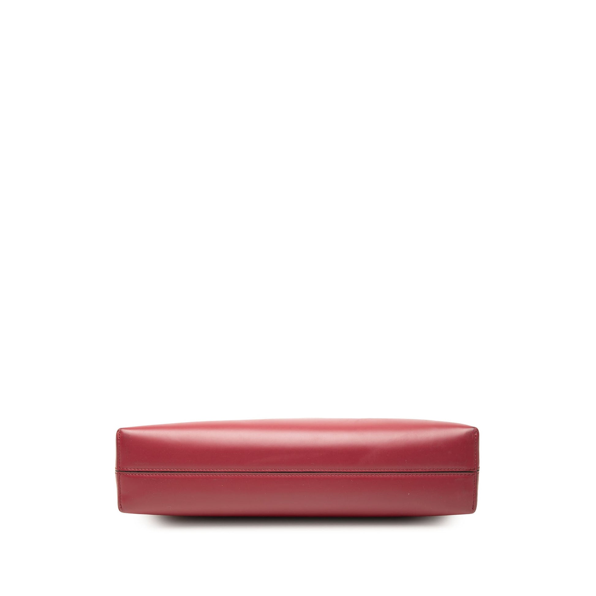 Ferragamo Leather Gancini Trifolio Shoulder Bag