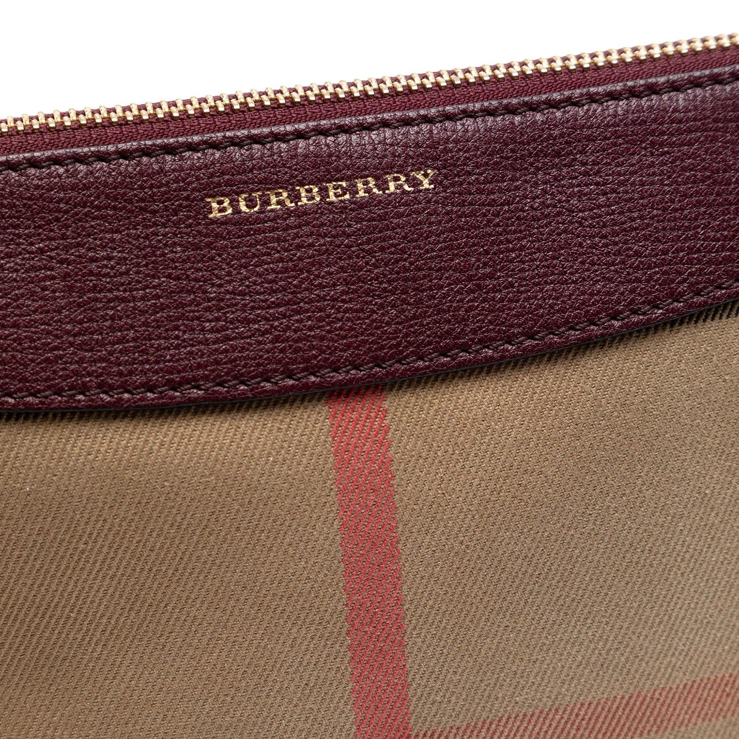 Burberry Mega Check Canvas Derby Peyton Crossbody