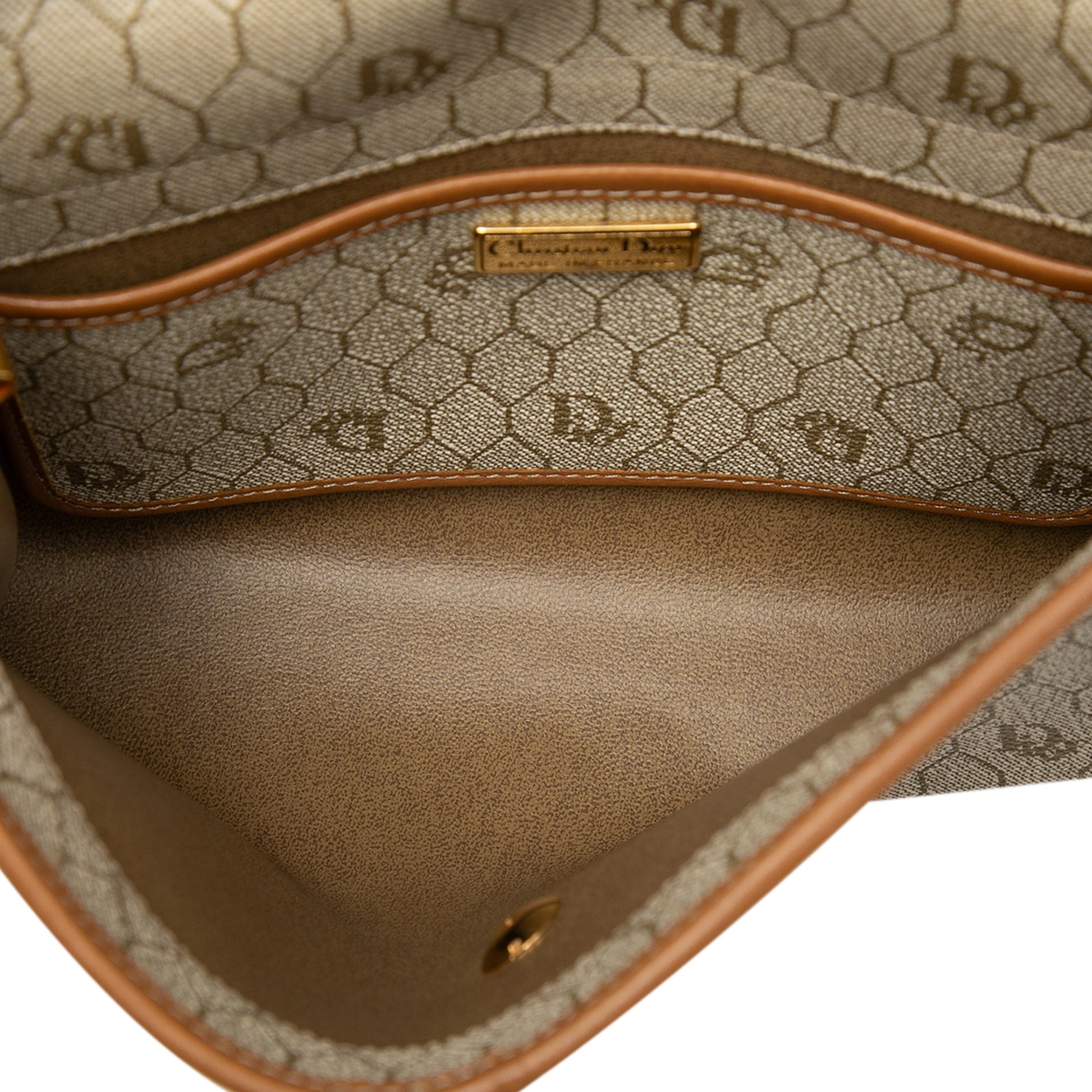 Dior Honeycomb Coated Canvas Crossbody