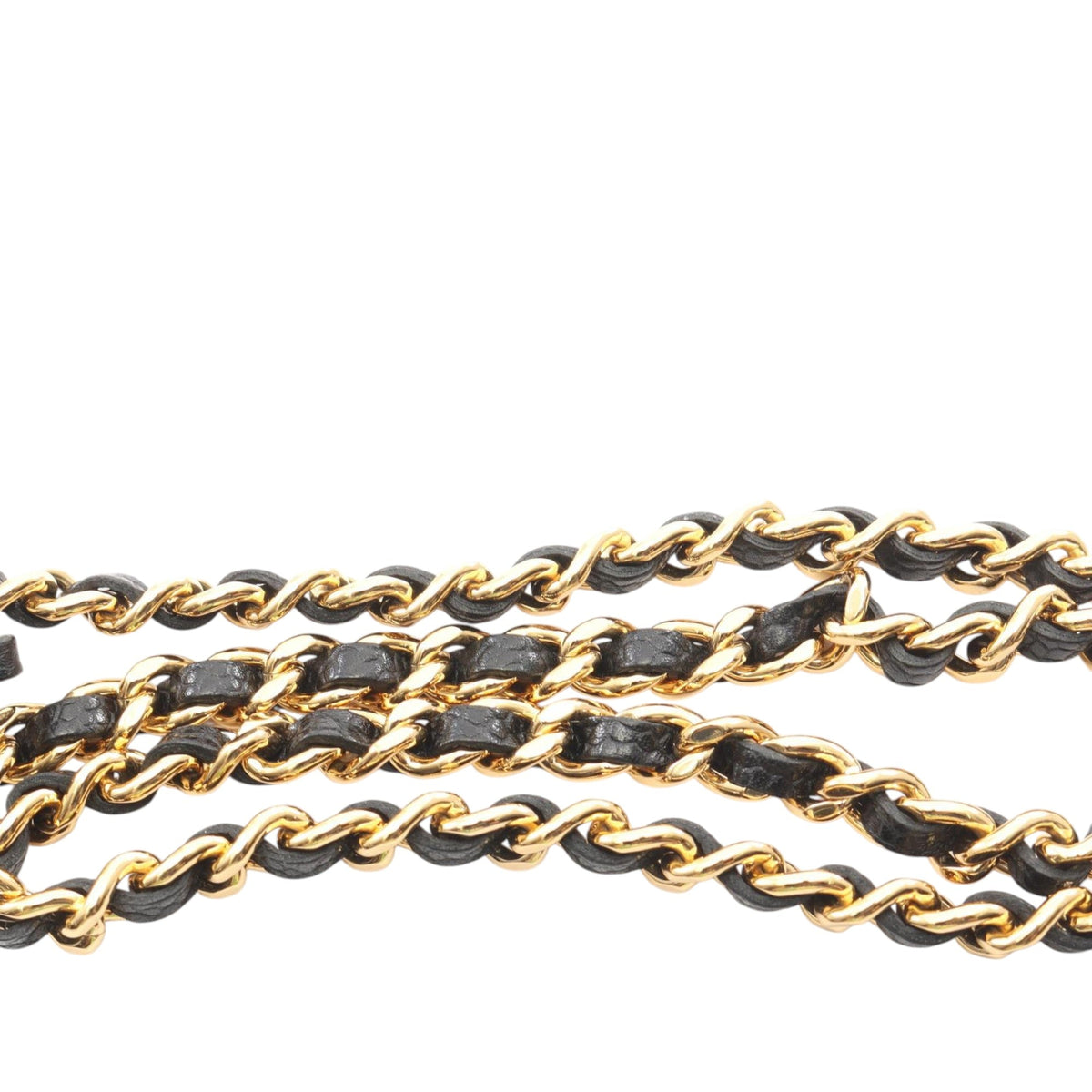 Chanel CC Quilted Caviar Wallet on Chain