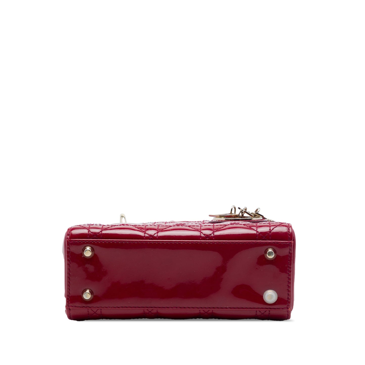 Dior Mini Patent Cannage Lady Dior
