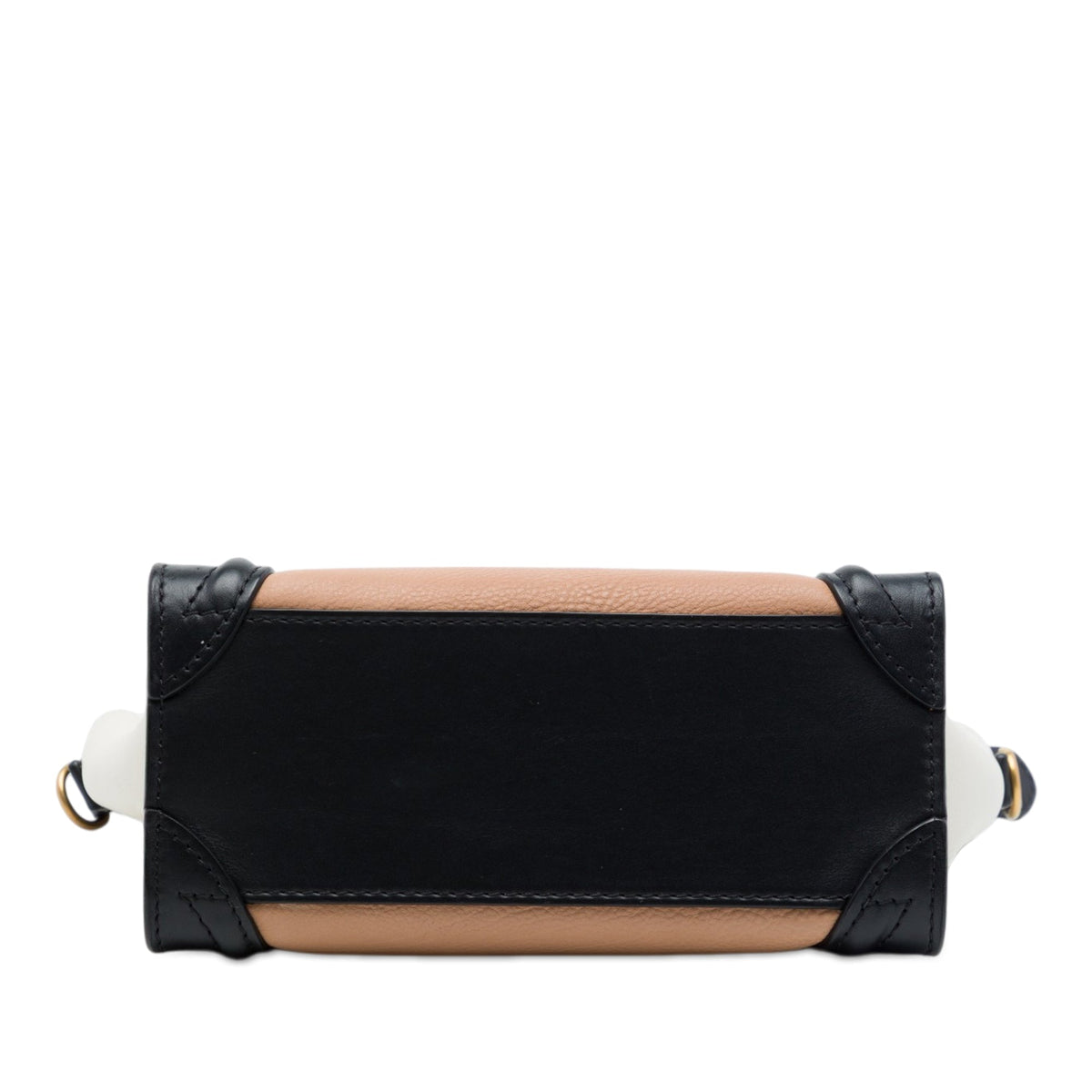Celine Nano Tricolor Leather Luggage Tote
