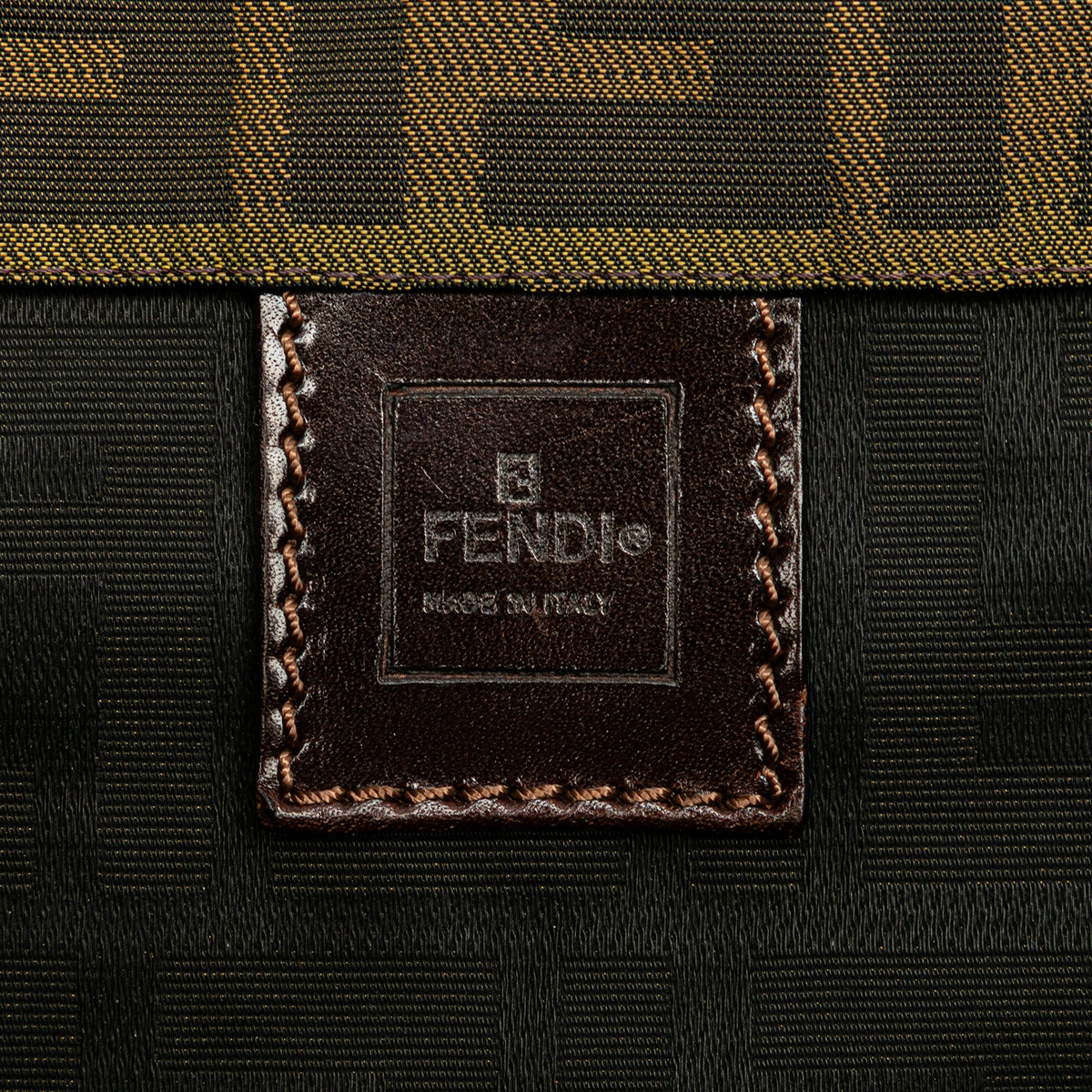 Fendi Zucca Canvas Tote