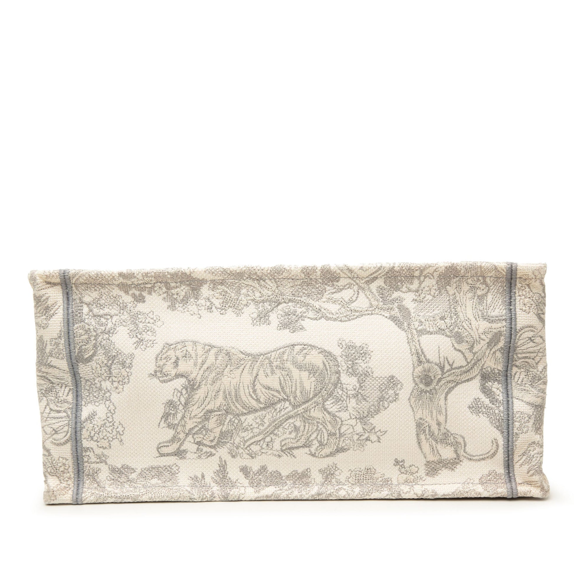 Dior Medium Canvas Embroidered Dioriviera Toile De Jouy Book Tote