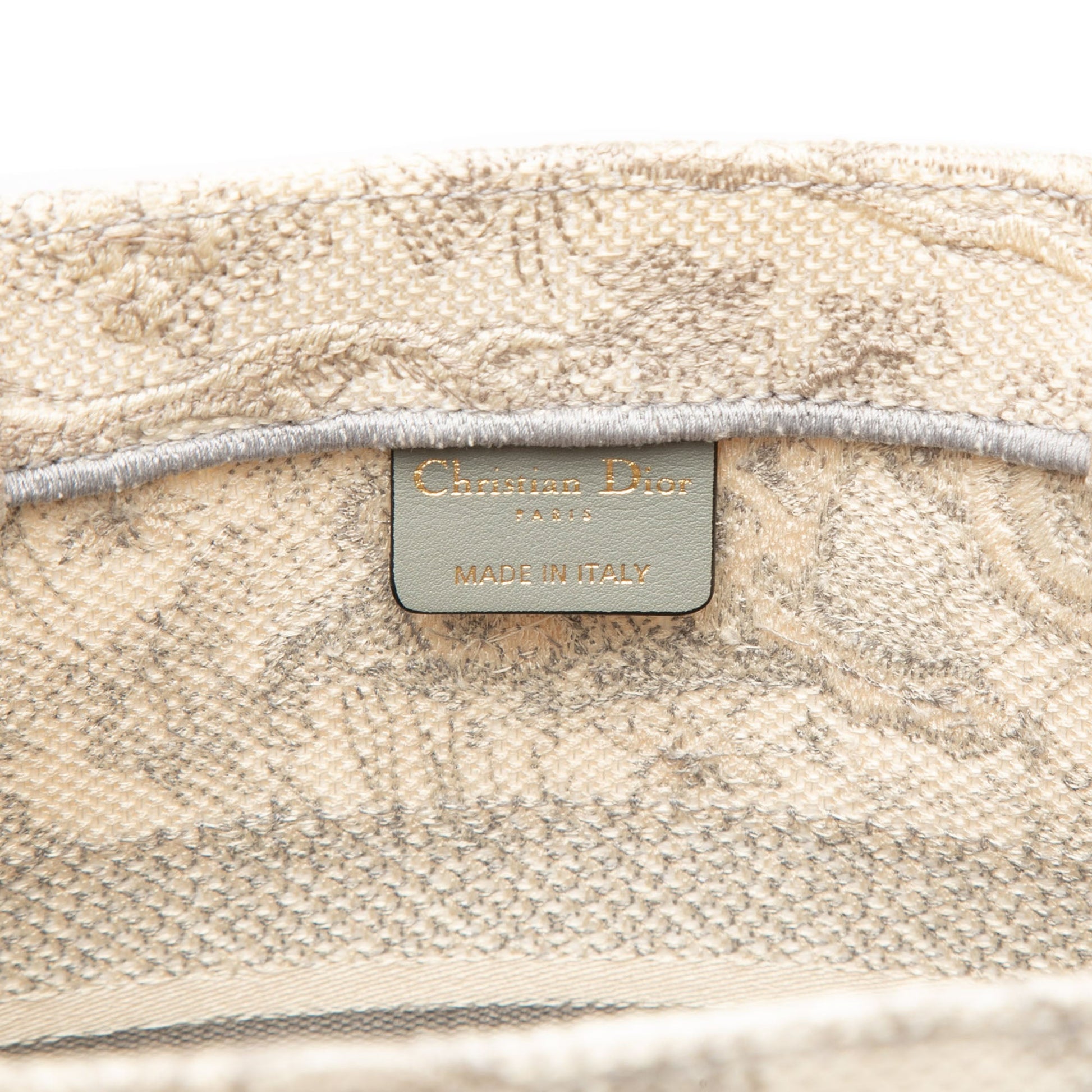 Dior Medium Canvas Embroidered Dioriviera Toile De Jouy Book Tote