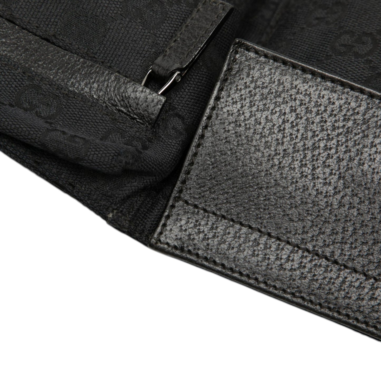 Gucci GG Canvas Double Pocket Belt Bag