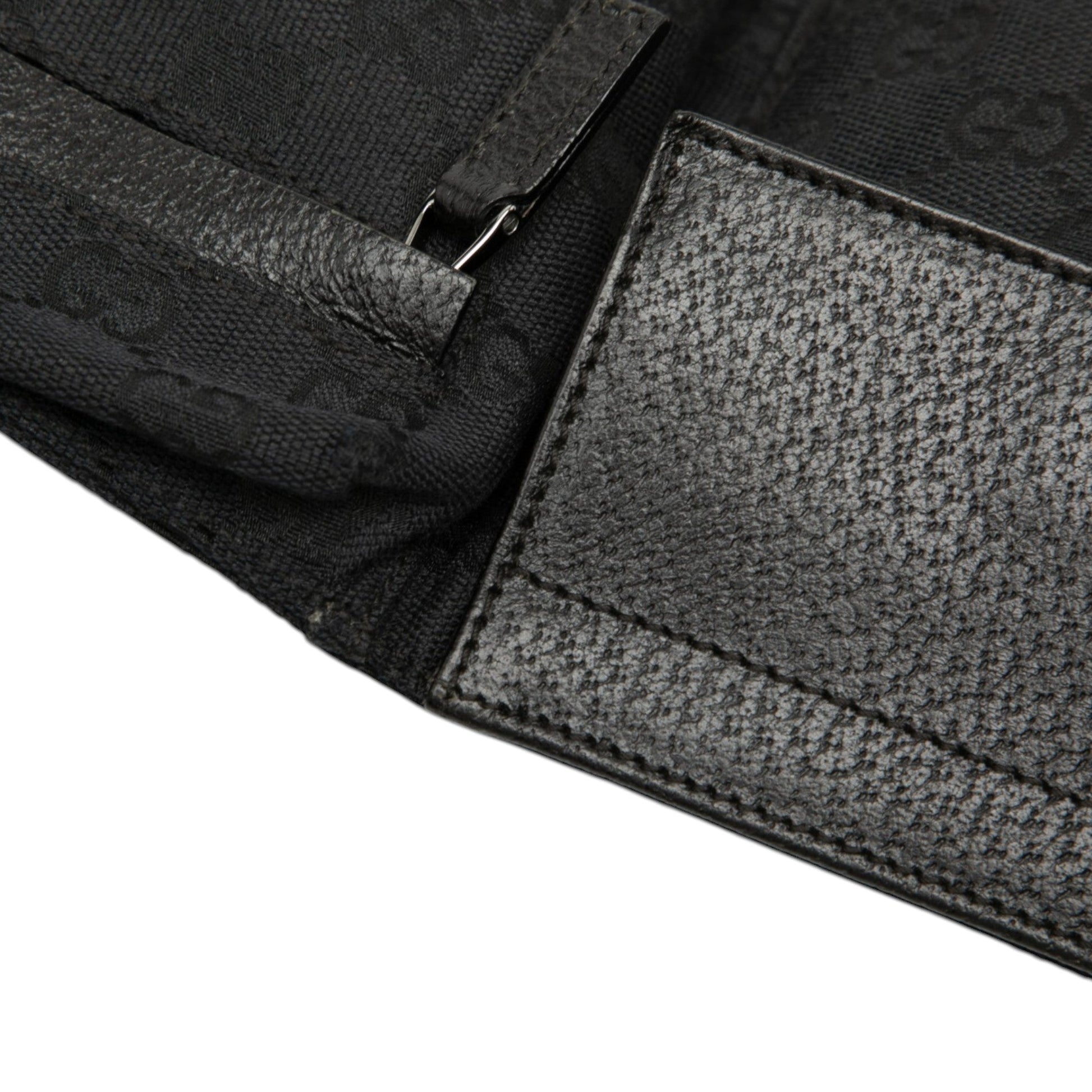 Gucci GG Canvas Double Pocket Belt Bag