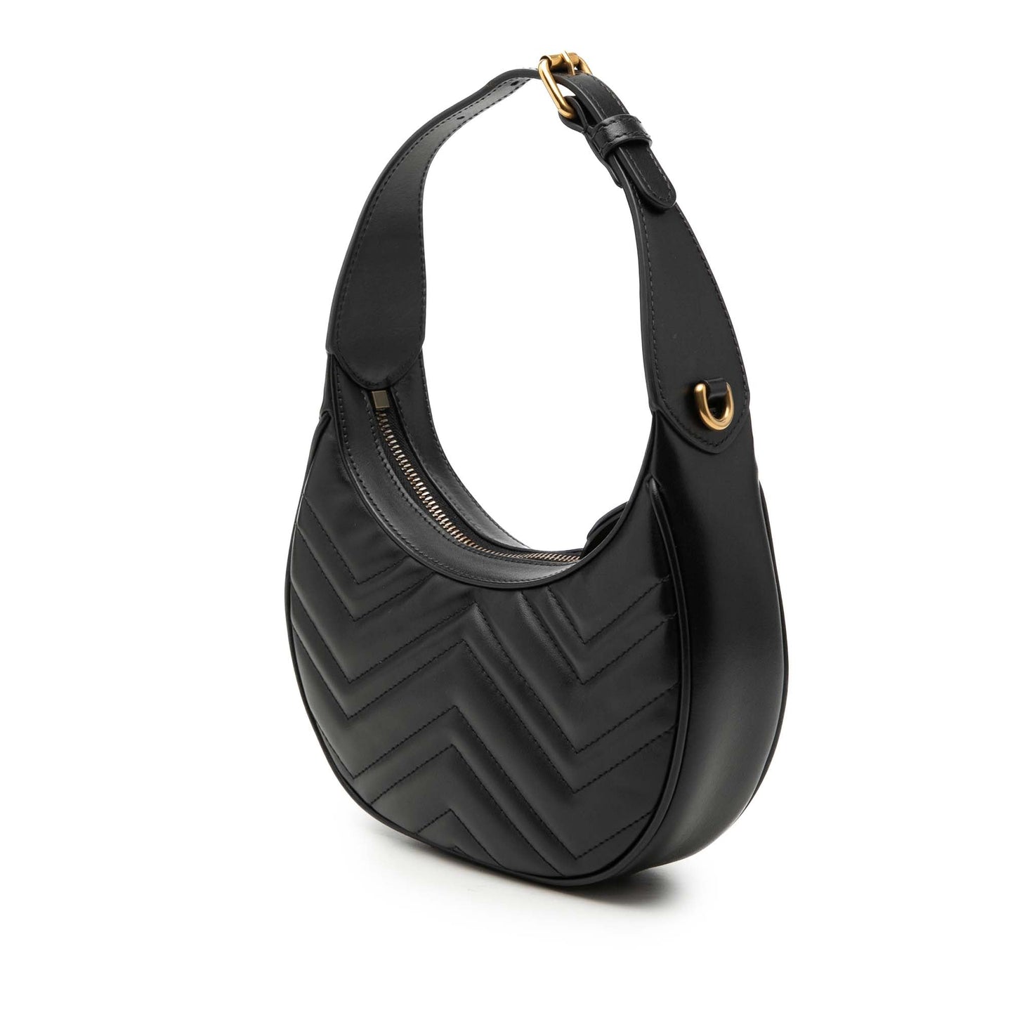 Gucci Mini GG Marmont Half Moon Bag