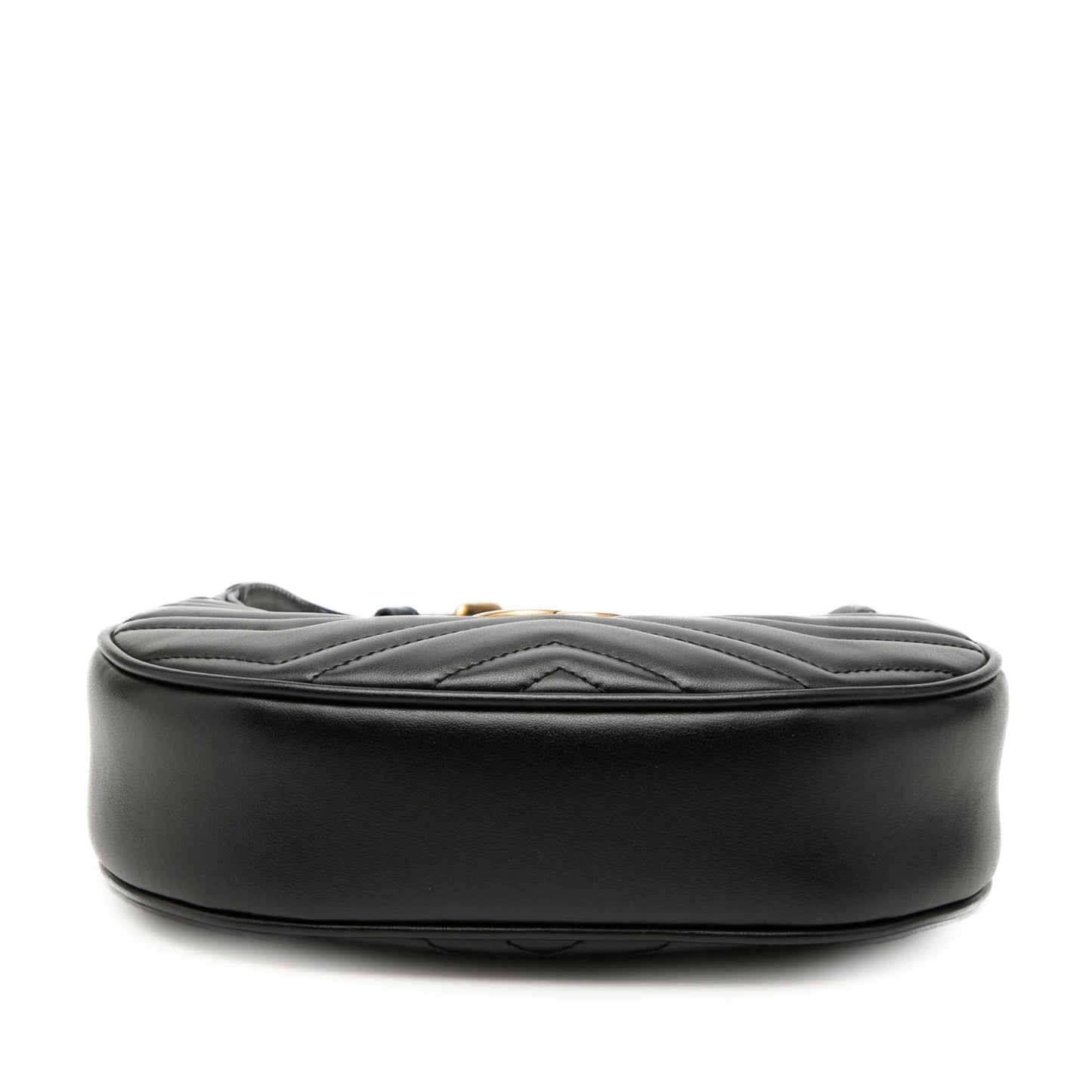 Gucci Mini GG Marmont Half Moon Bag
