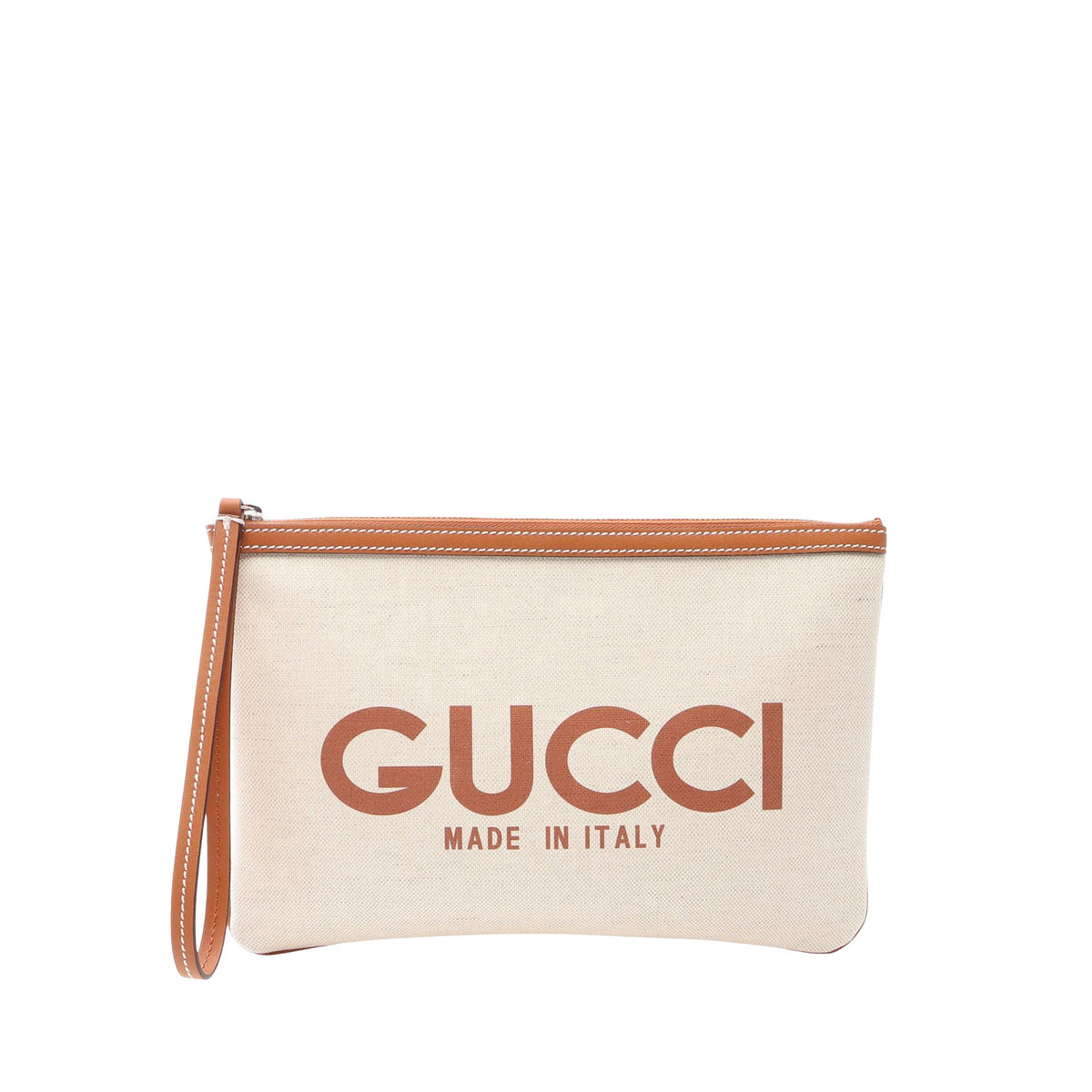 Gucci Canvas Logo Clutch