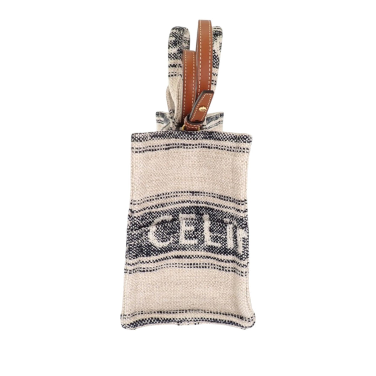 Celine Small Canvas Cabas Thais Satchel