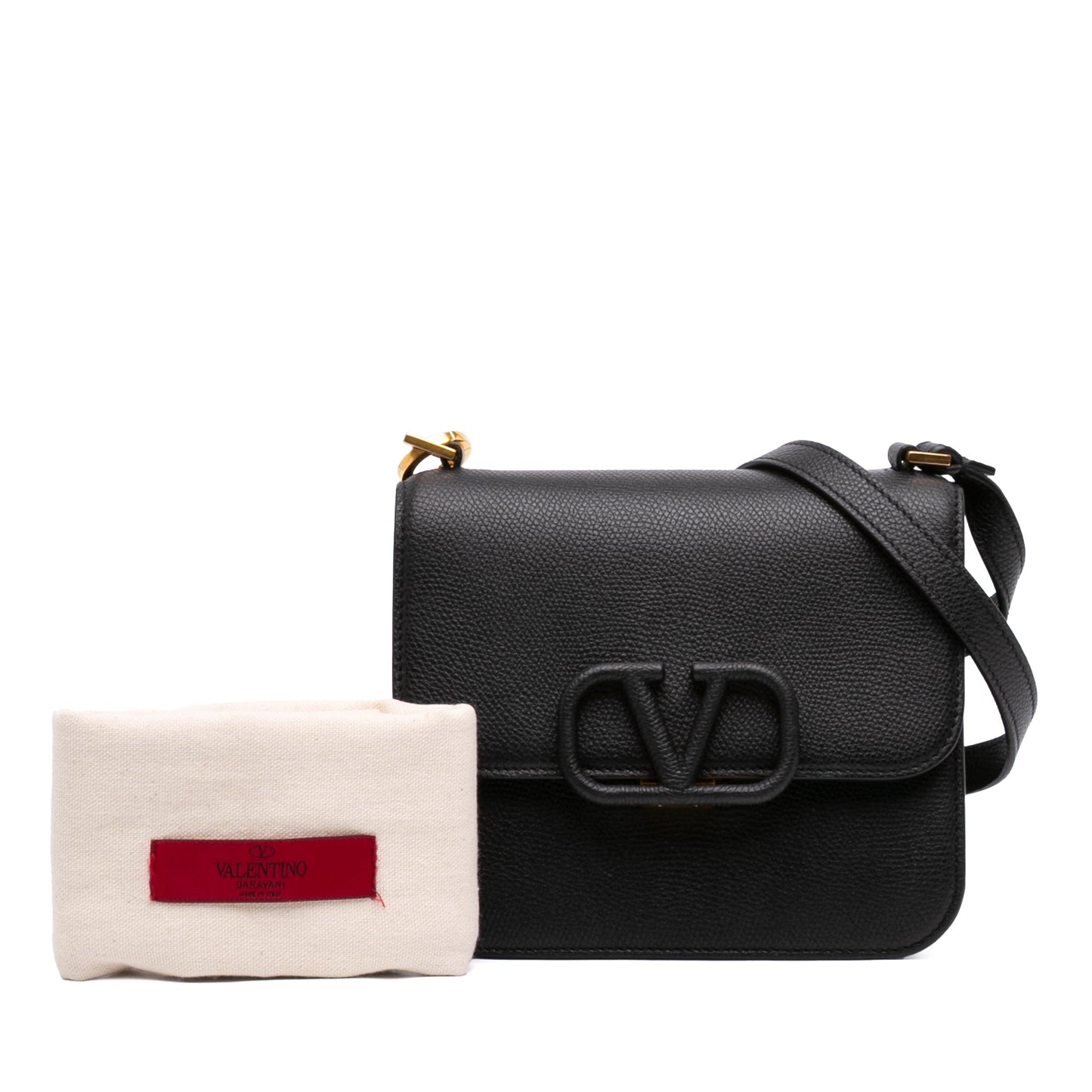 Valentino Small Grained Calfskin VSling Crossbody