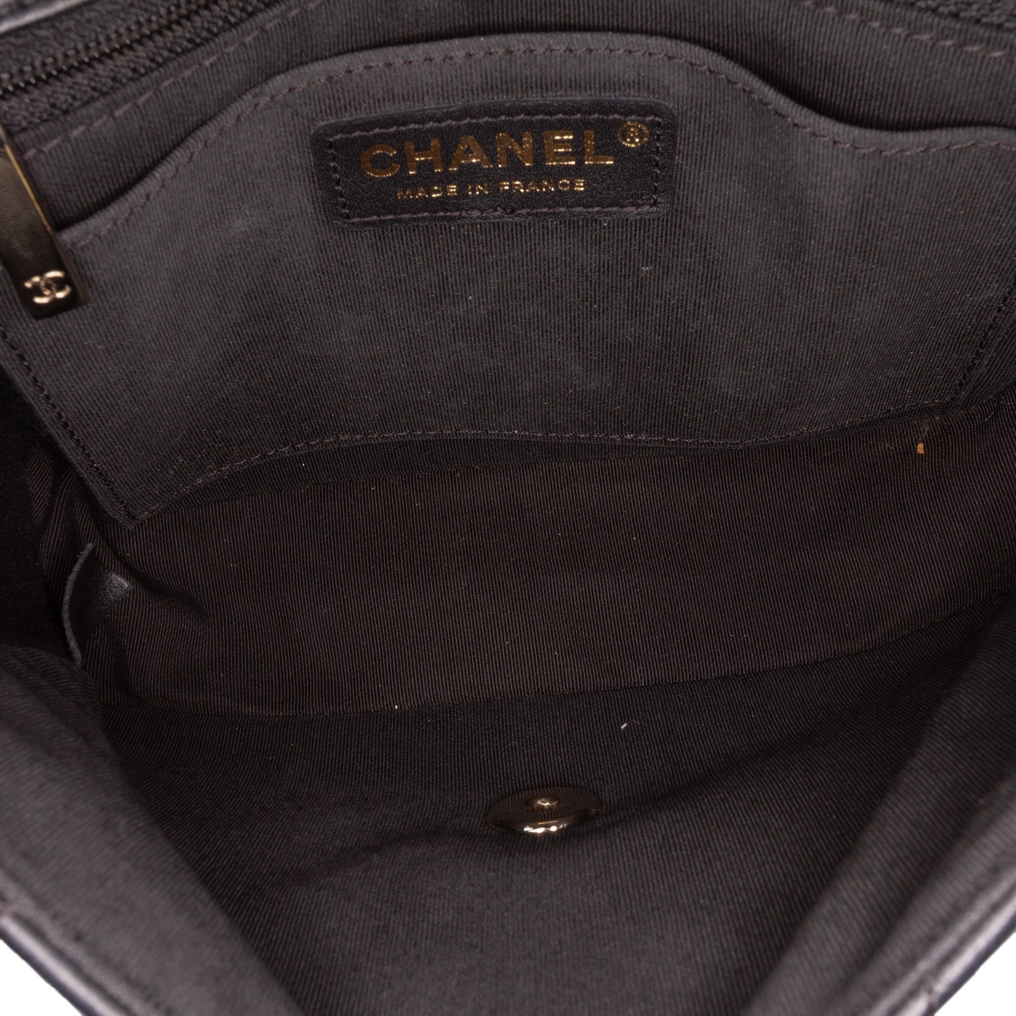 Chanel Quilted Calfskin Bolero de Chanel Flap
