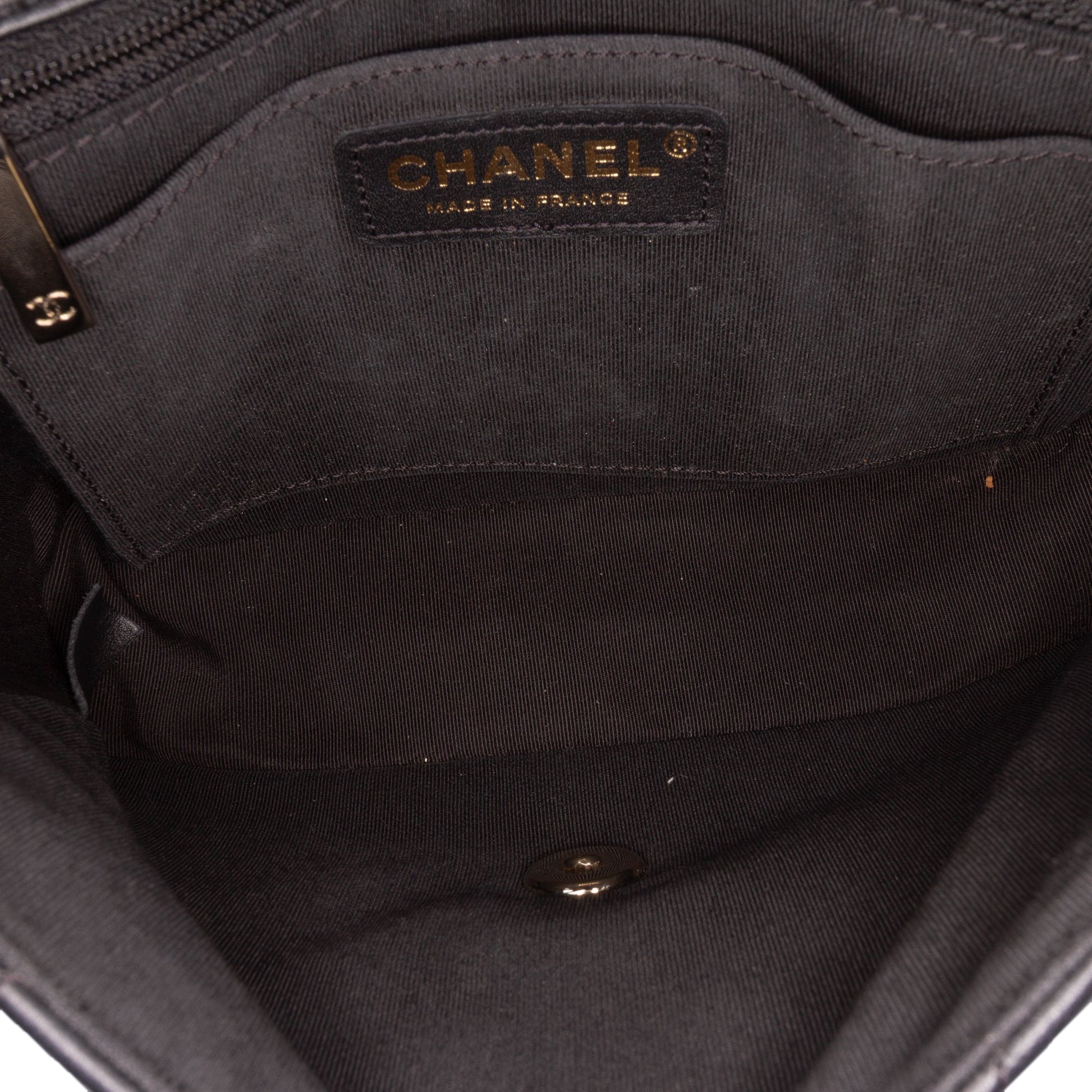 Chanel Quilted Calfskin Bolero de Chanel Flap