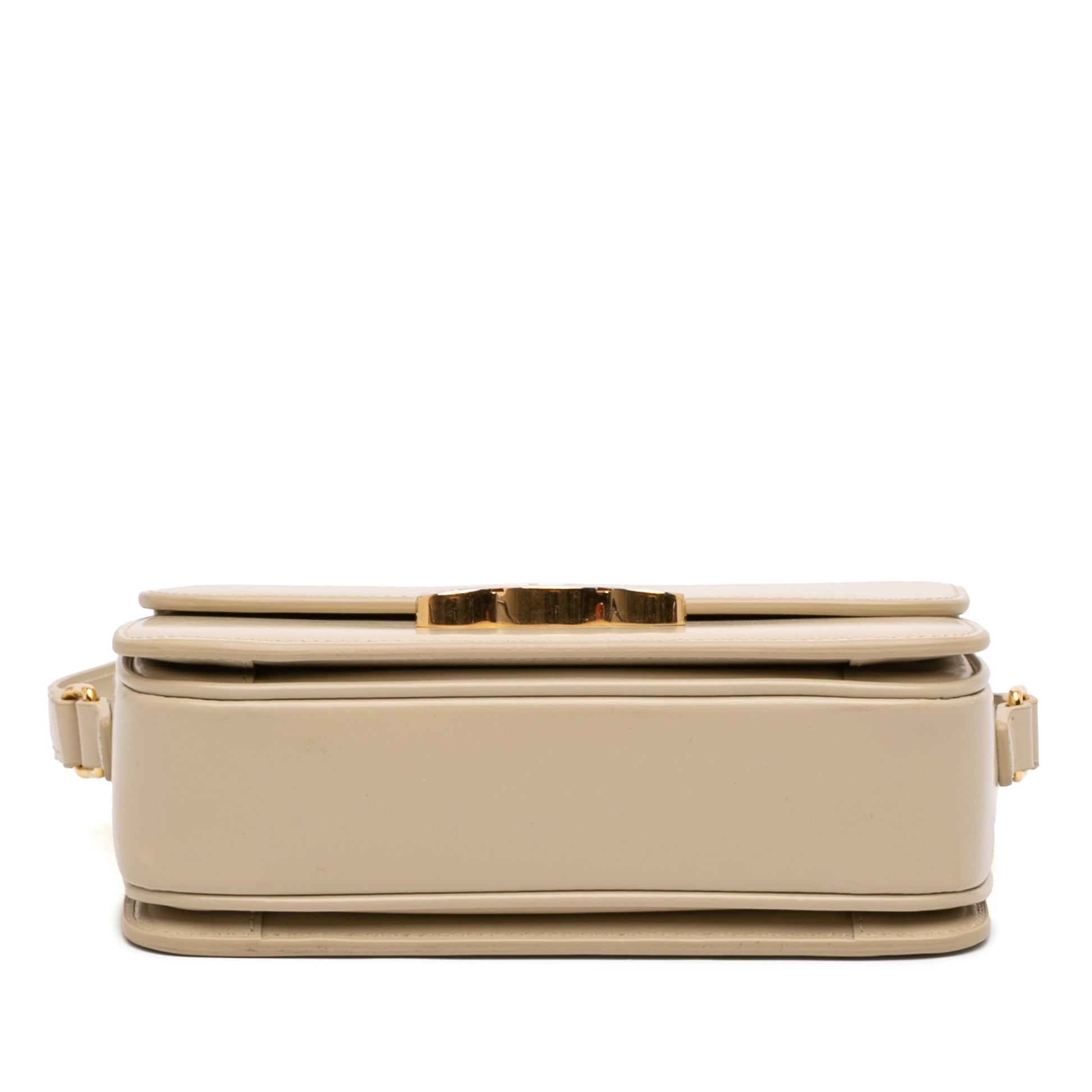 Celine Teen Shiny Calfskin Triomphe Crossbody