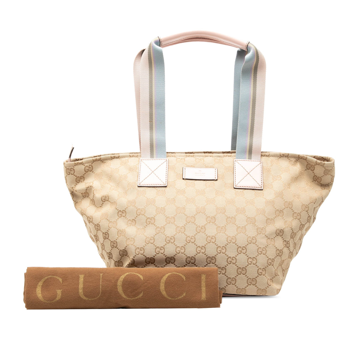 Gucci GG Canvas Web Tote