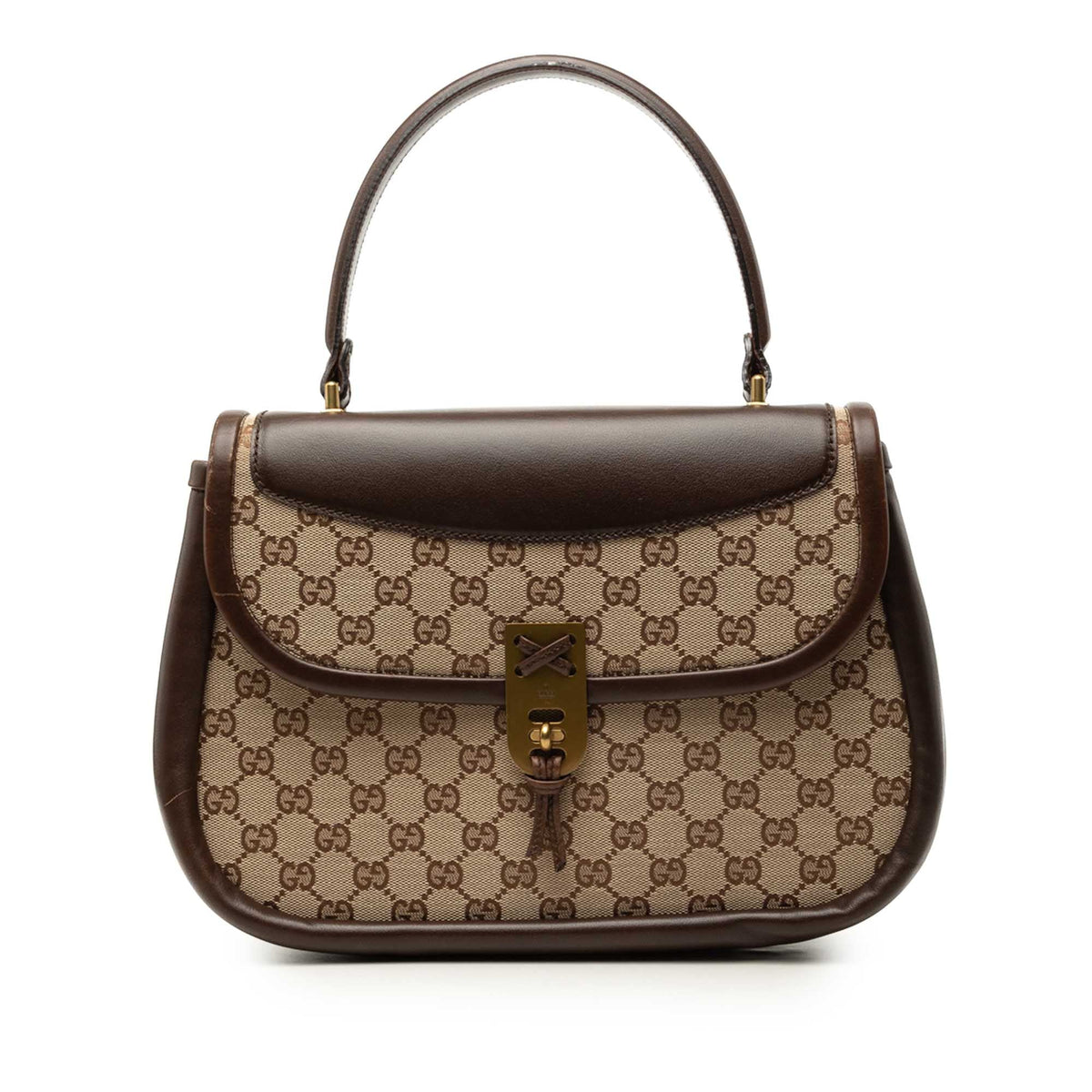 Gucci GG Canvas Top Handle Bag
