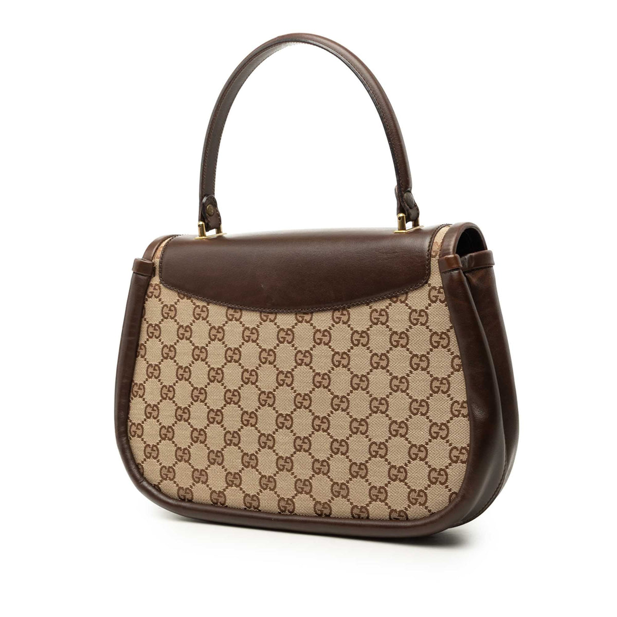 Gucci GG Canvas Top Handle Bag